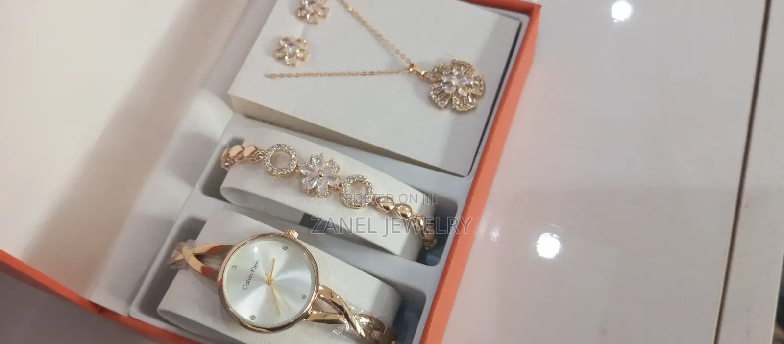 3 in 1 Gold Jewelry Set