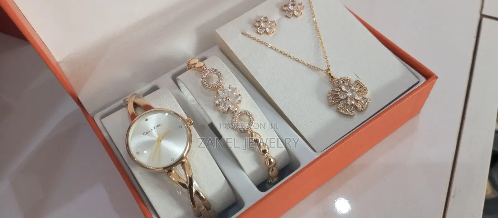 3 in 1 Gold Jewelry Set