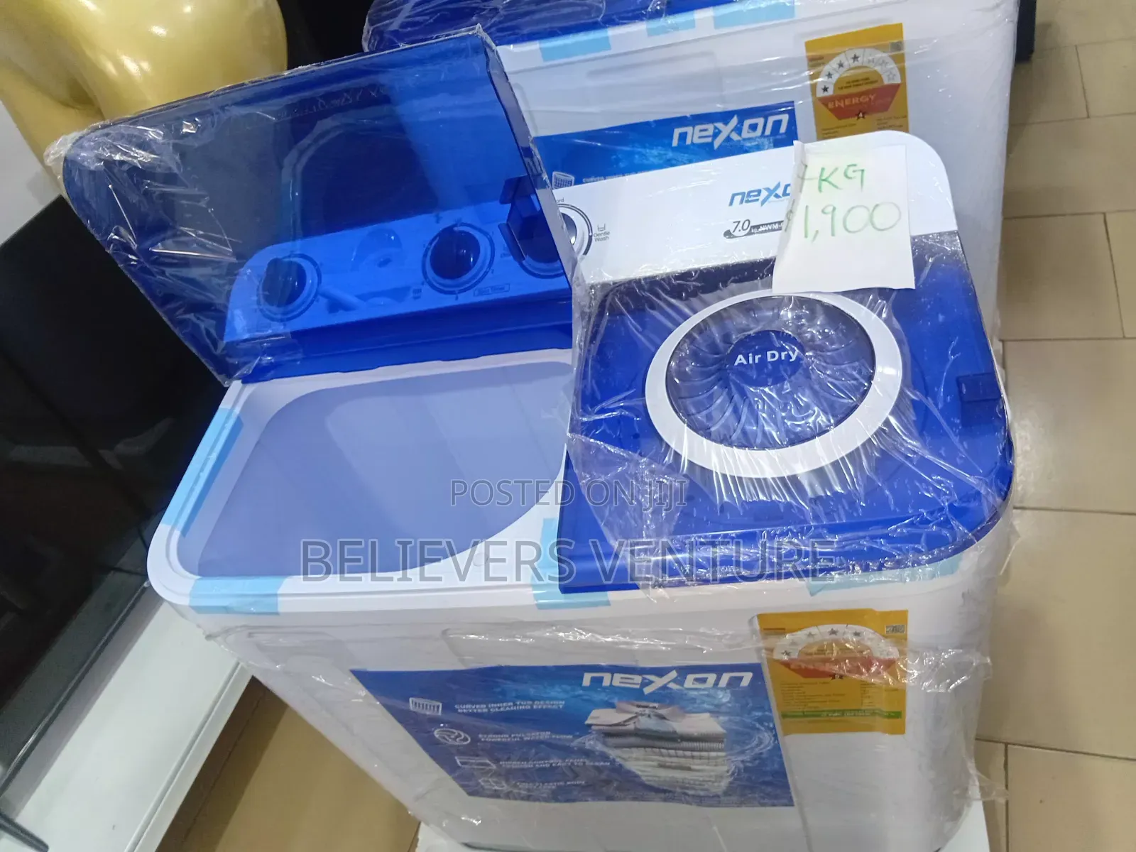 Nexon 7KG Washing Machine – Low Noise, High Perfor 7kg