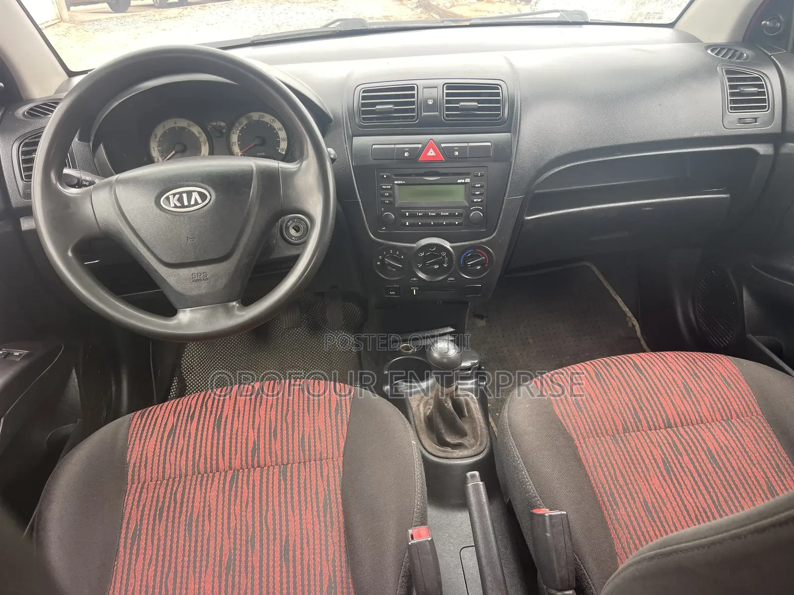 Kia Morning 2008 Red