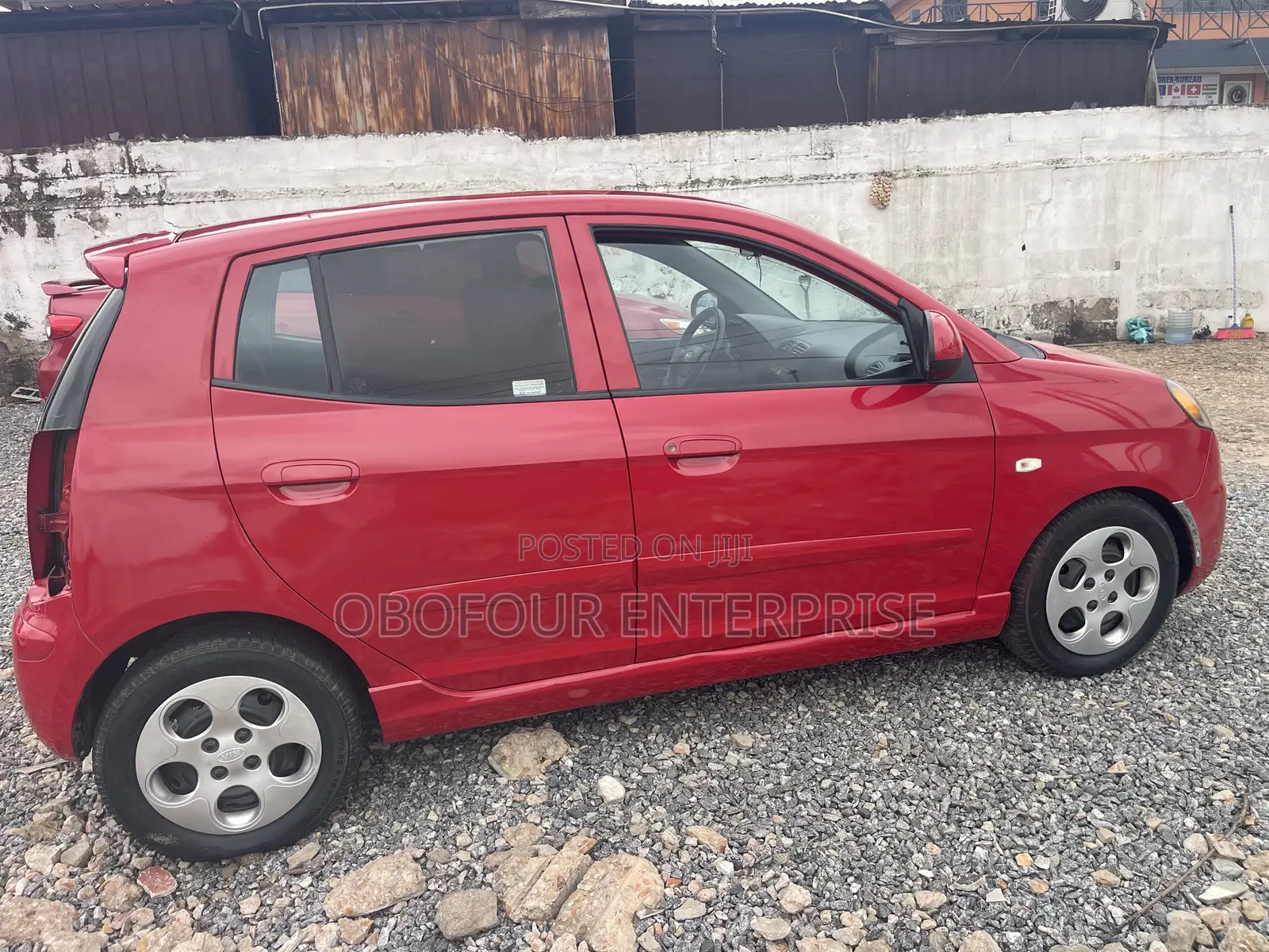 Kia Morning 2008 Red