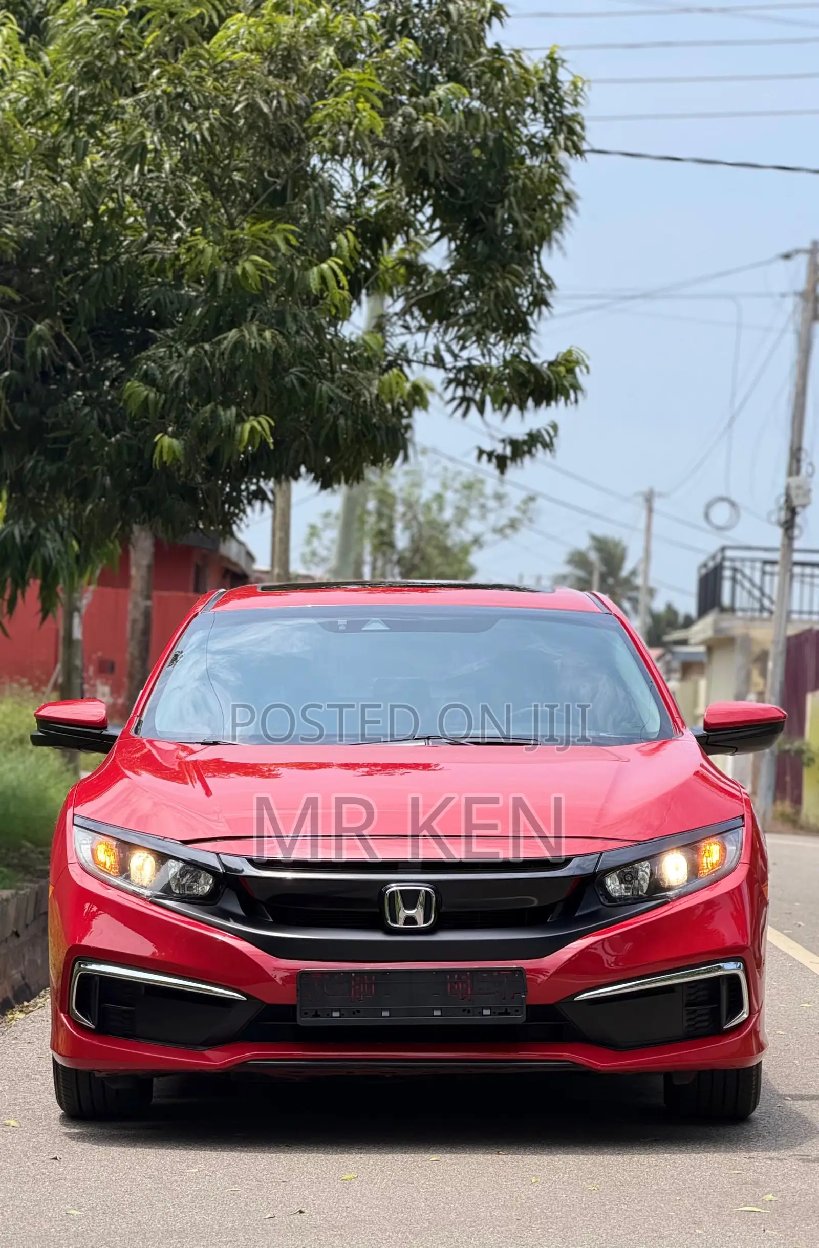 Honda Civic EX 2021 Red