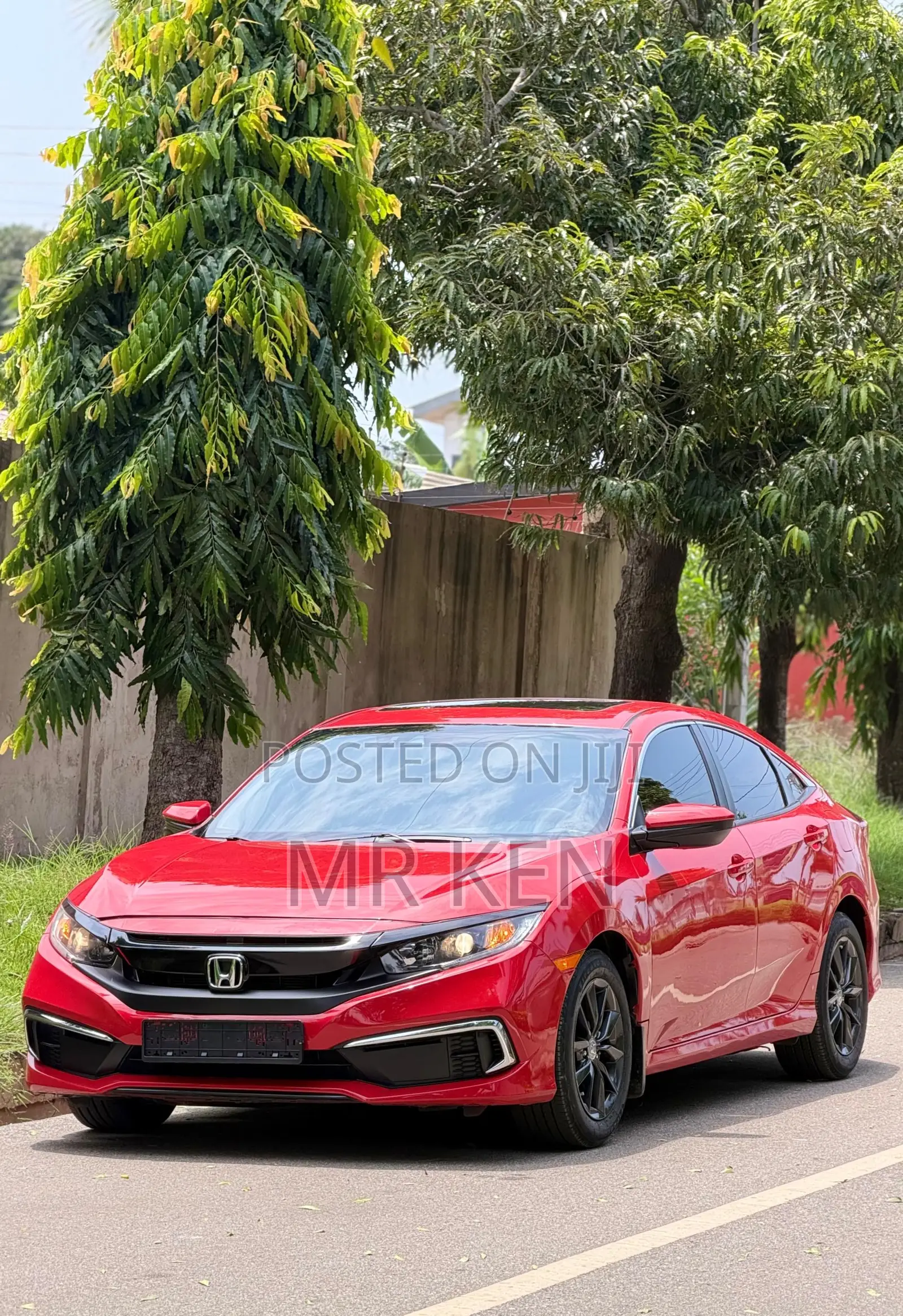 Honda Civic EX 2021 Red