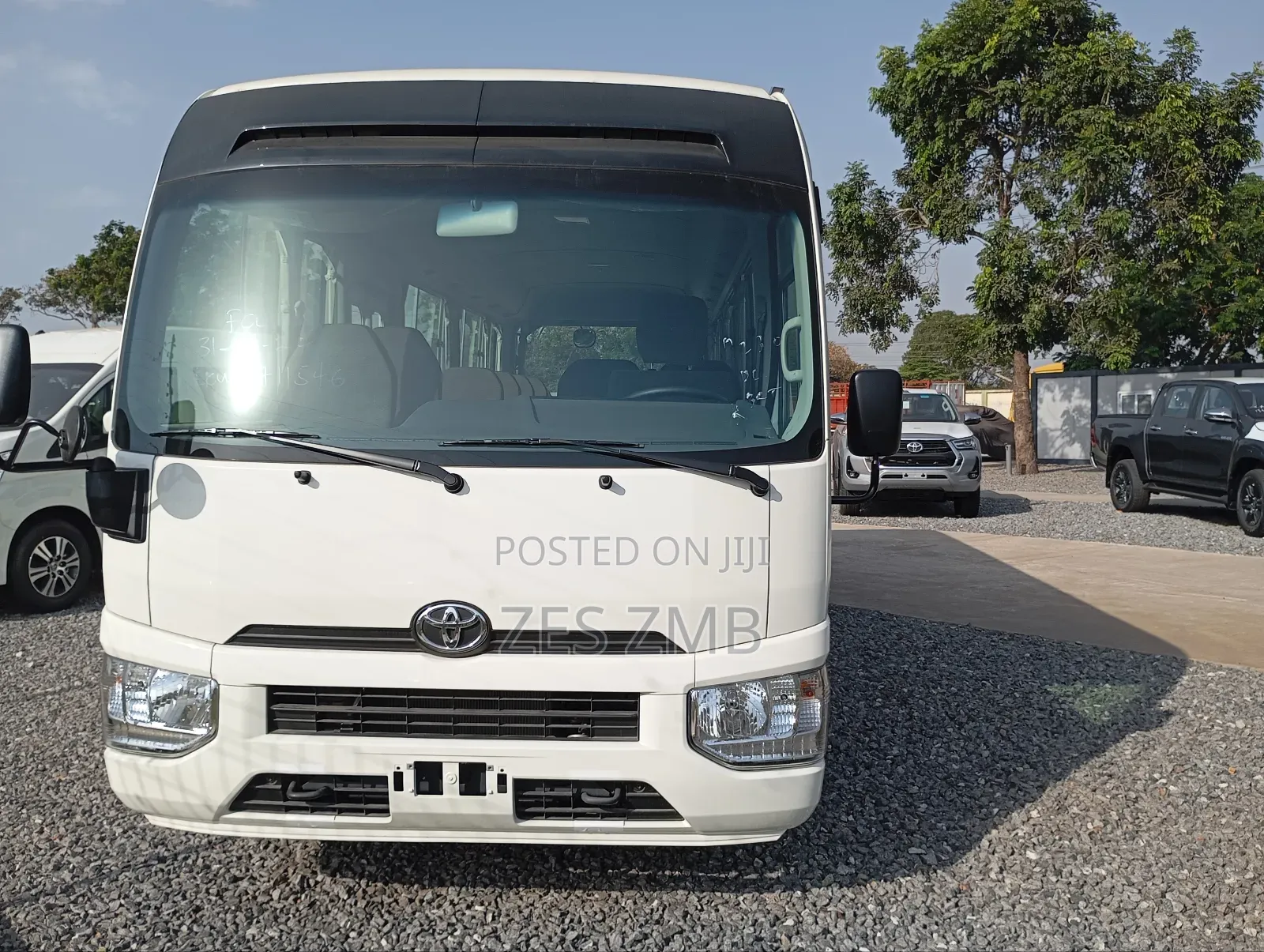 New Toyota Coaster 2025 White