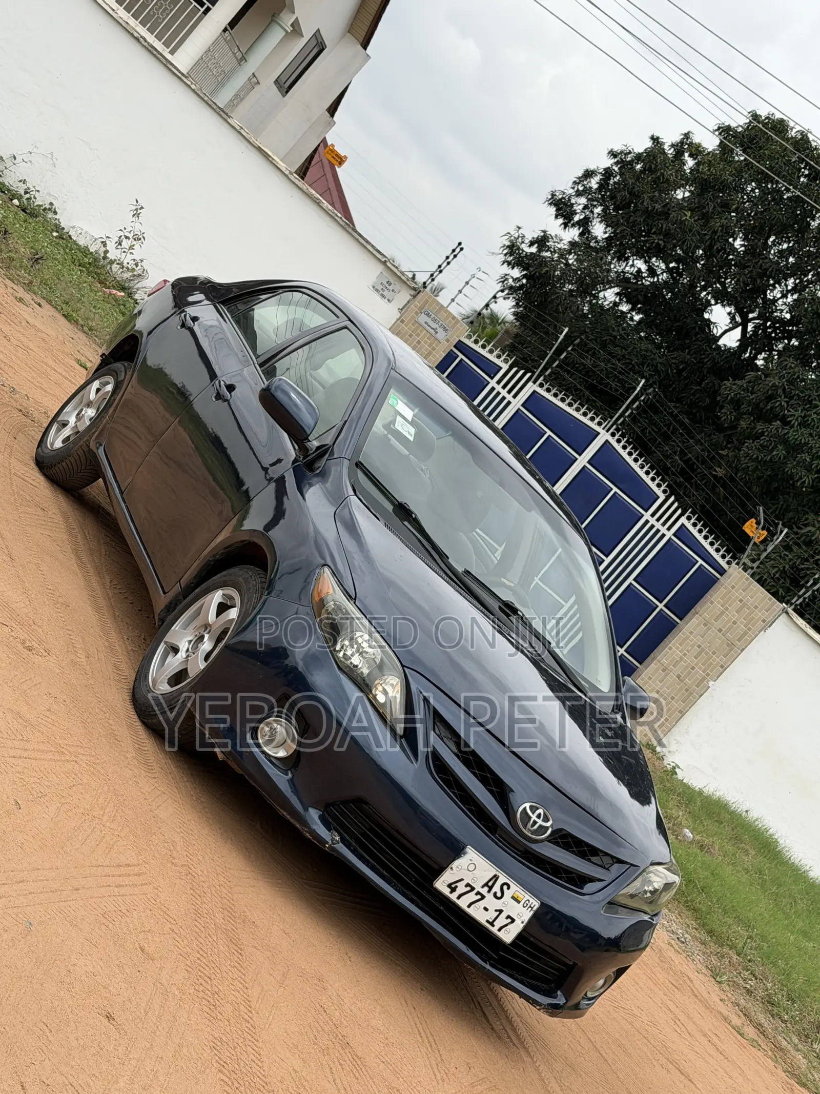 Toyota Corolla 2011 Blue