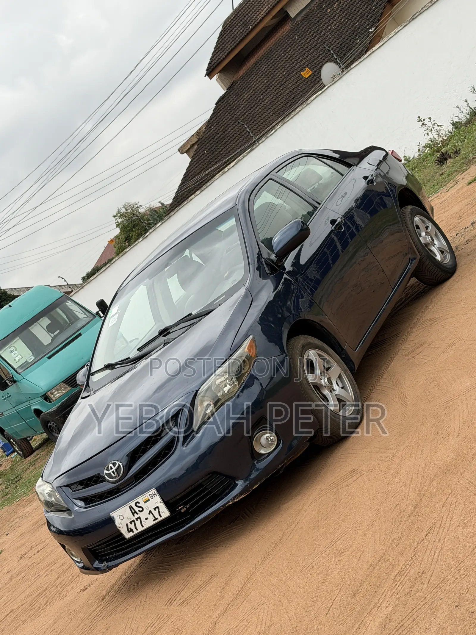 Toyota Corolla 2011 Blue