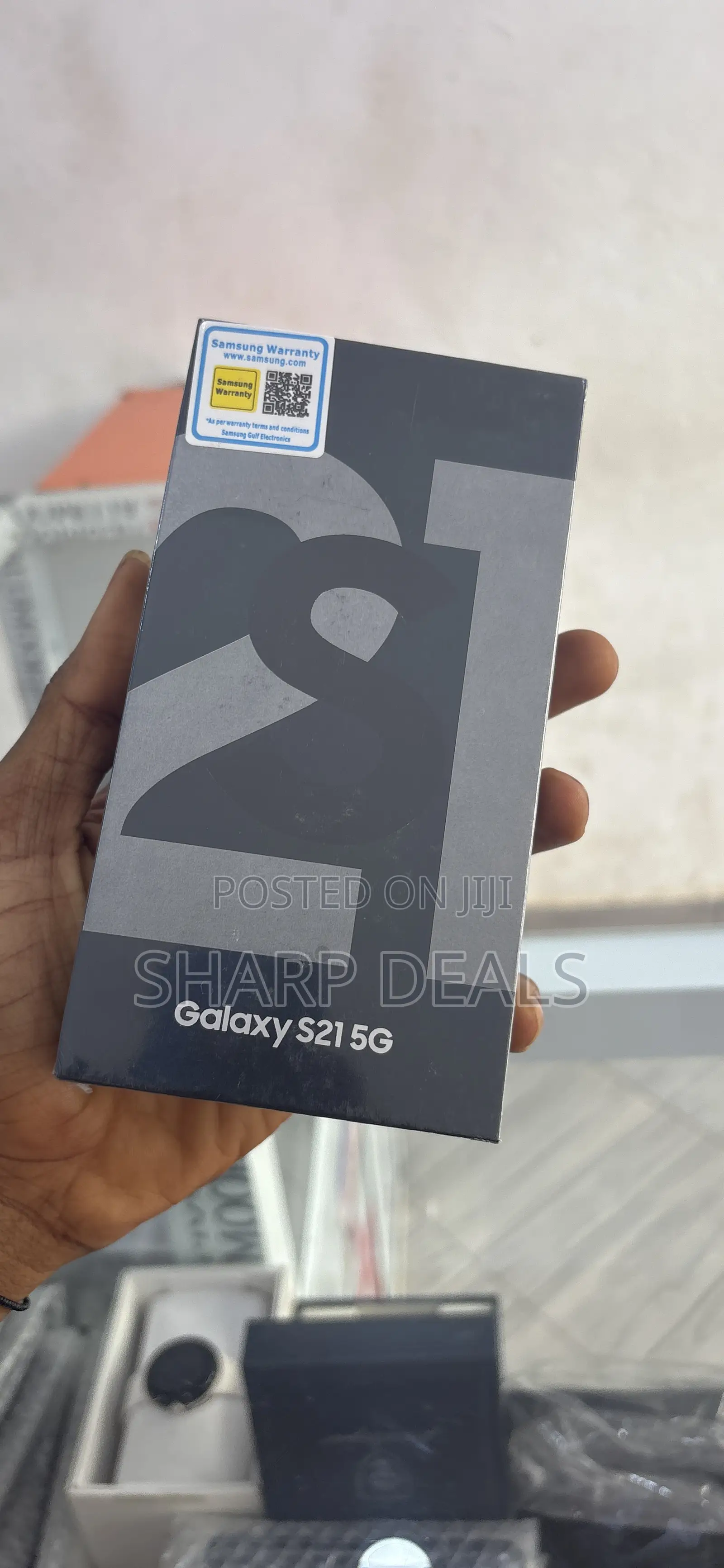 New Samsung Galaxy S21 5G 128 GB Black