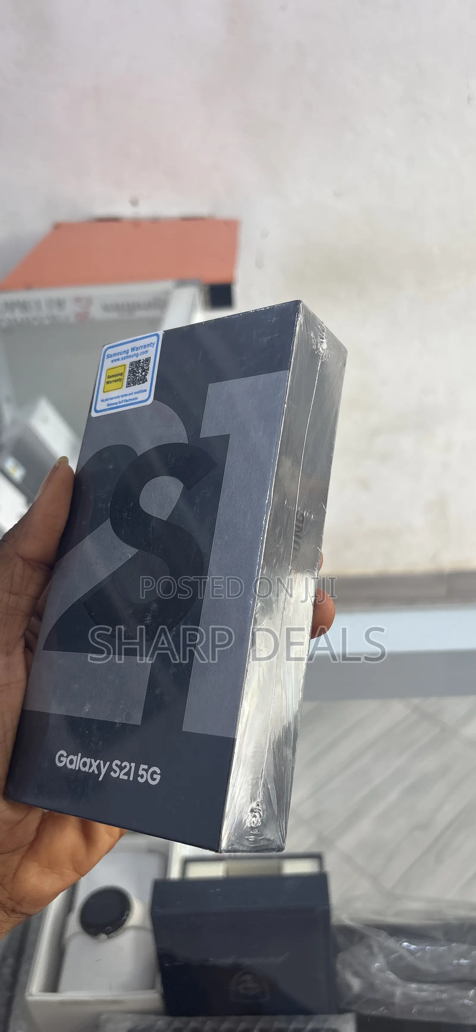 New Samsung Galaxy S21 5G 128 GB Black