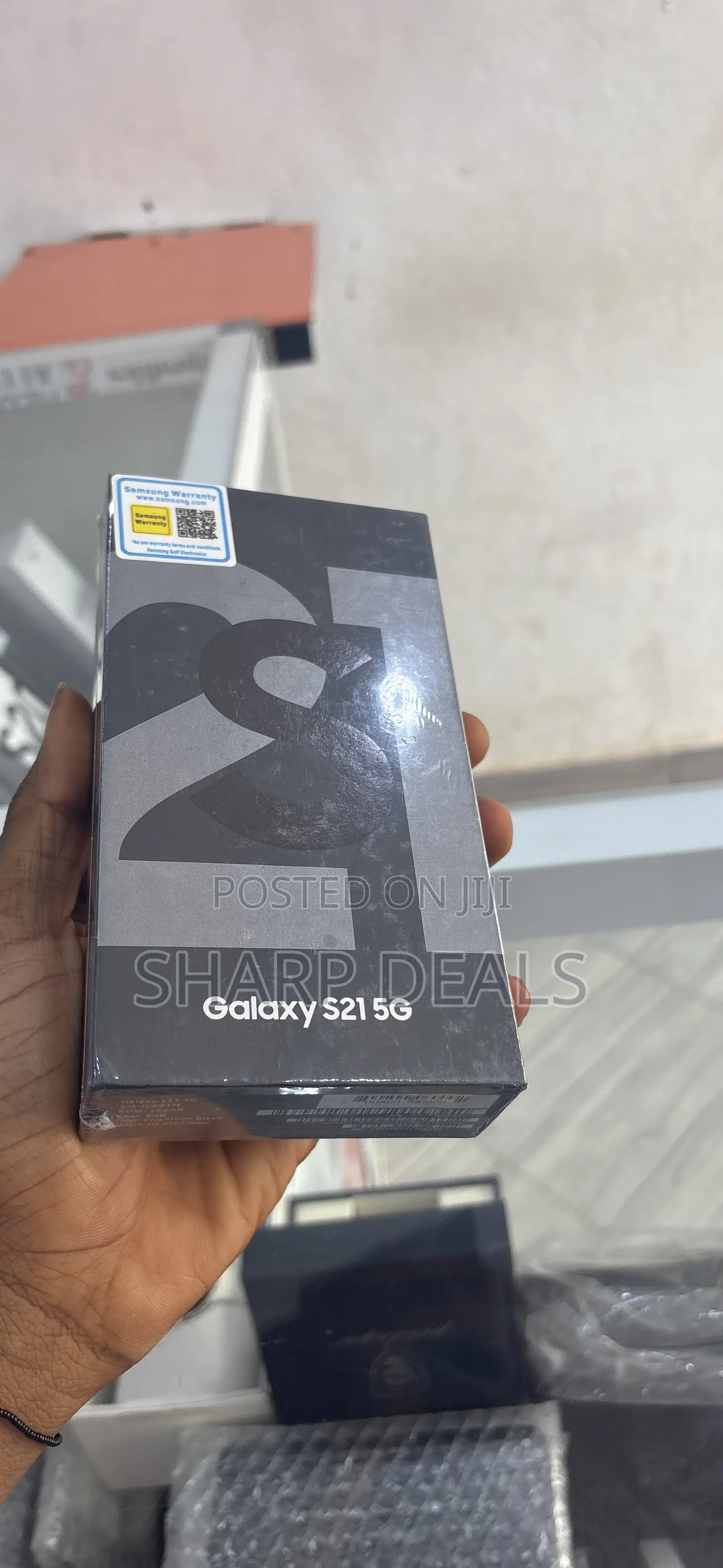 New Samsung Galaxy S21 5G 128 GB Black