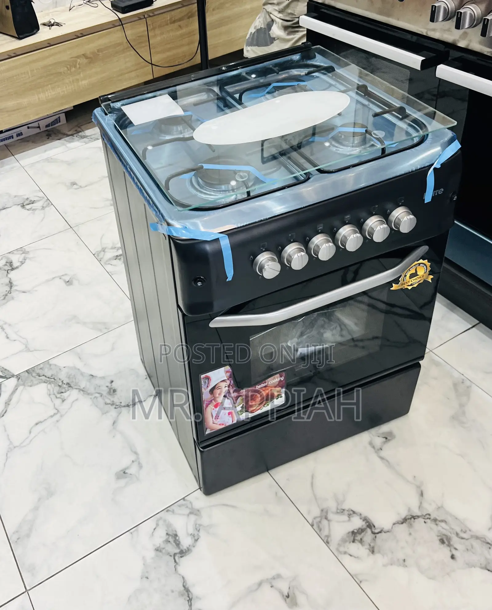 Order Affordable Ferre 60x60cm New Line 4 Gas Burner(Black) 