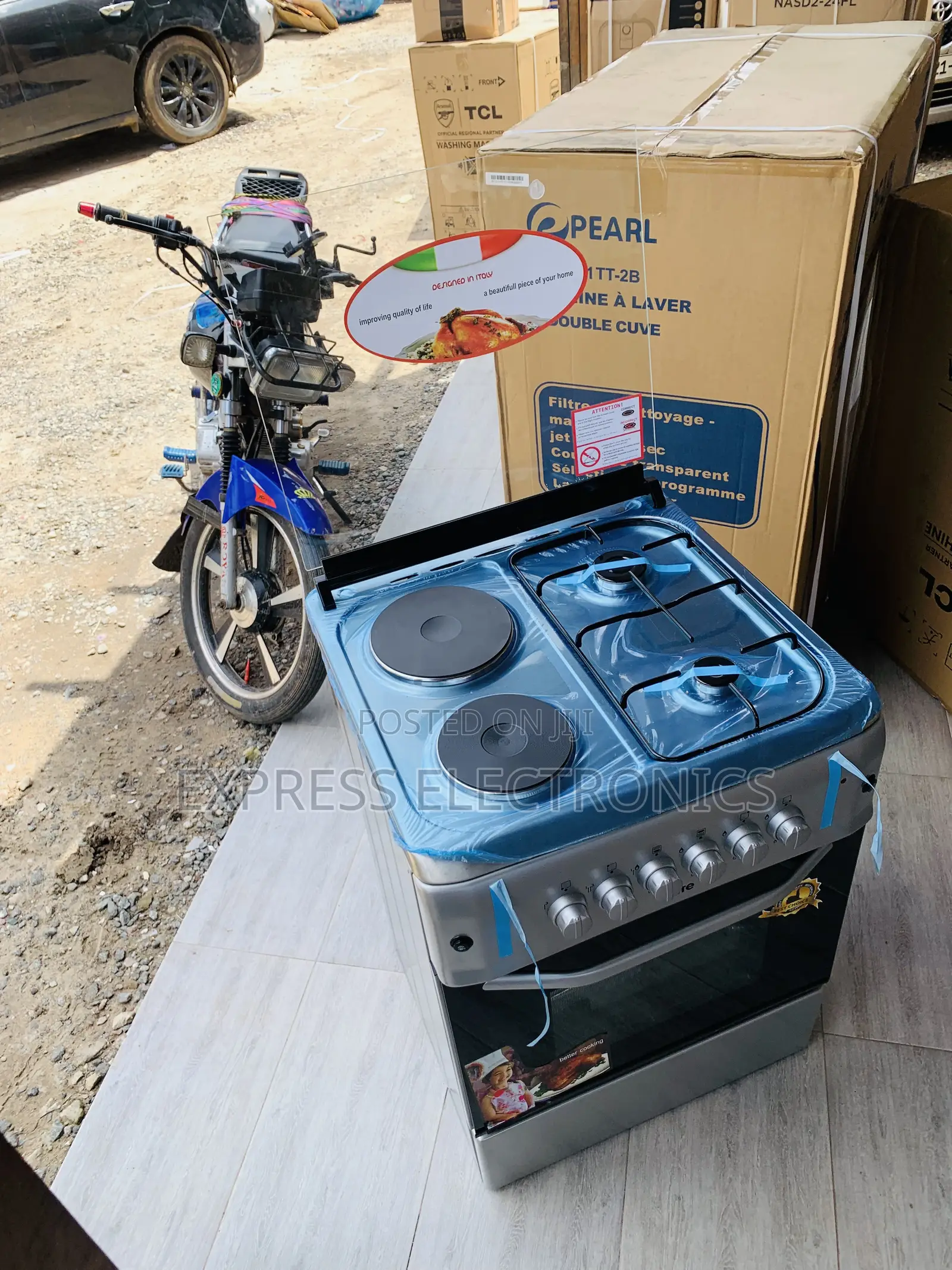 Less Expensive 2-2 Gas Electric Cooker Oven Rotisserie 60/60