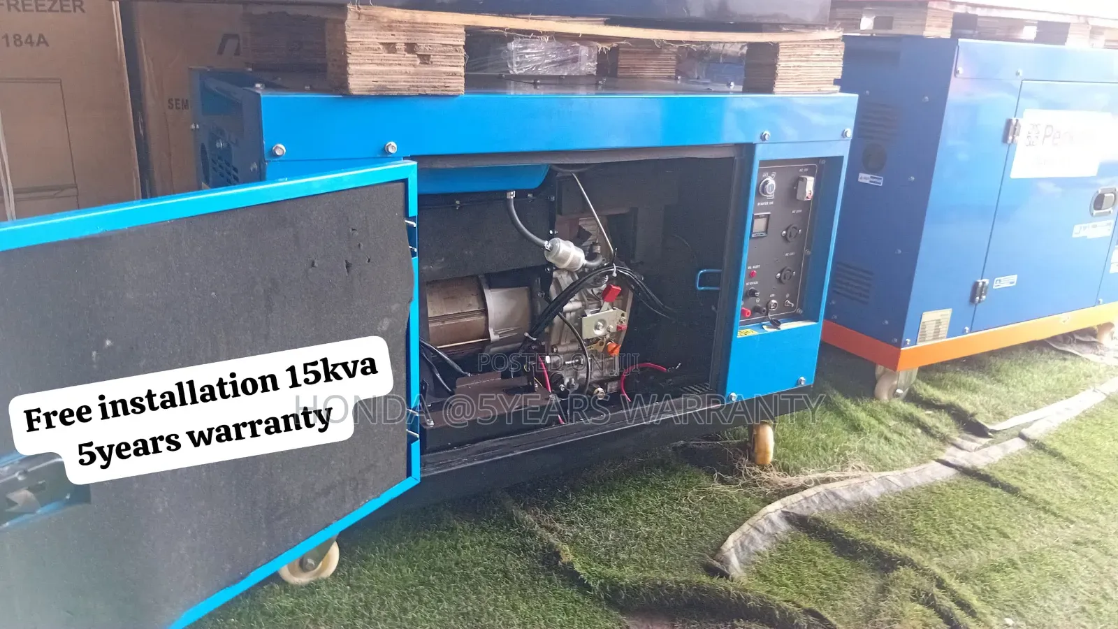 Power Your Business With Perkins 15kVA Silent Generator 15kva
