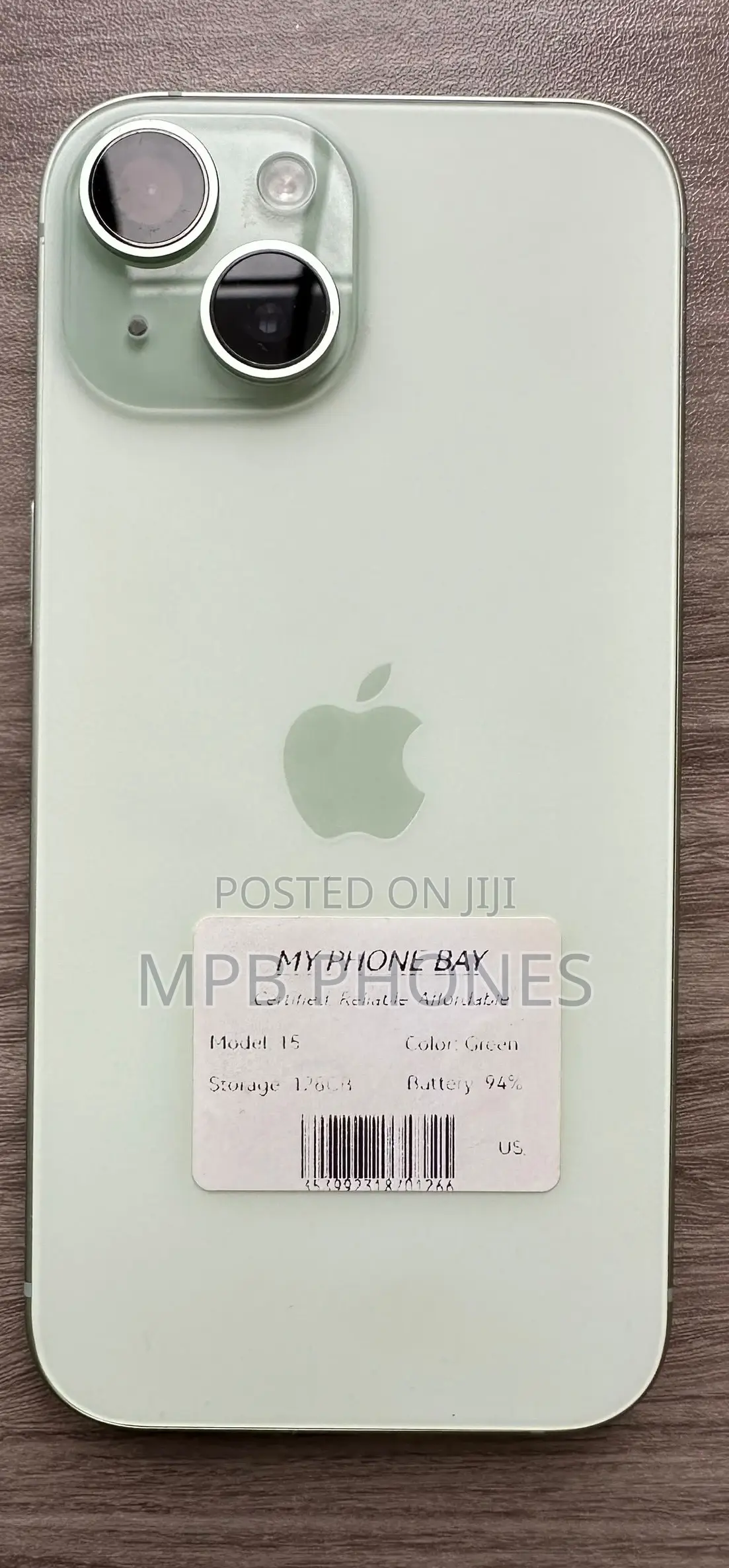 Apple iPhone 15 128 GB Green