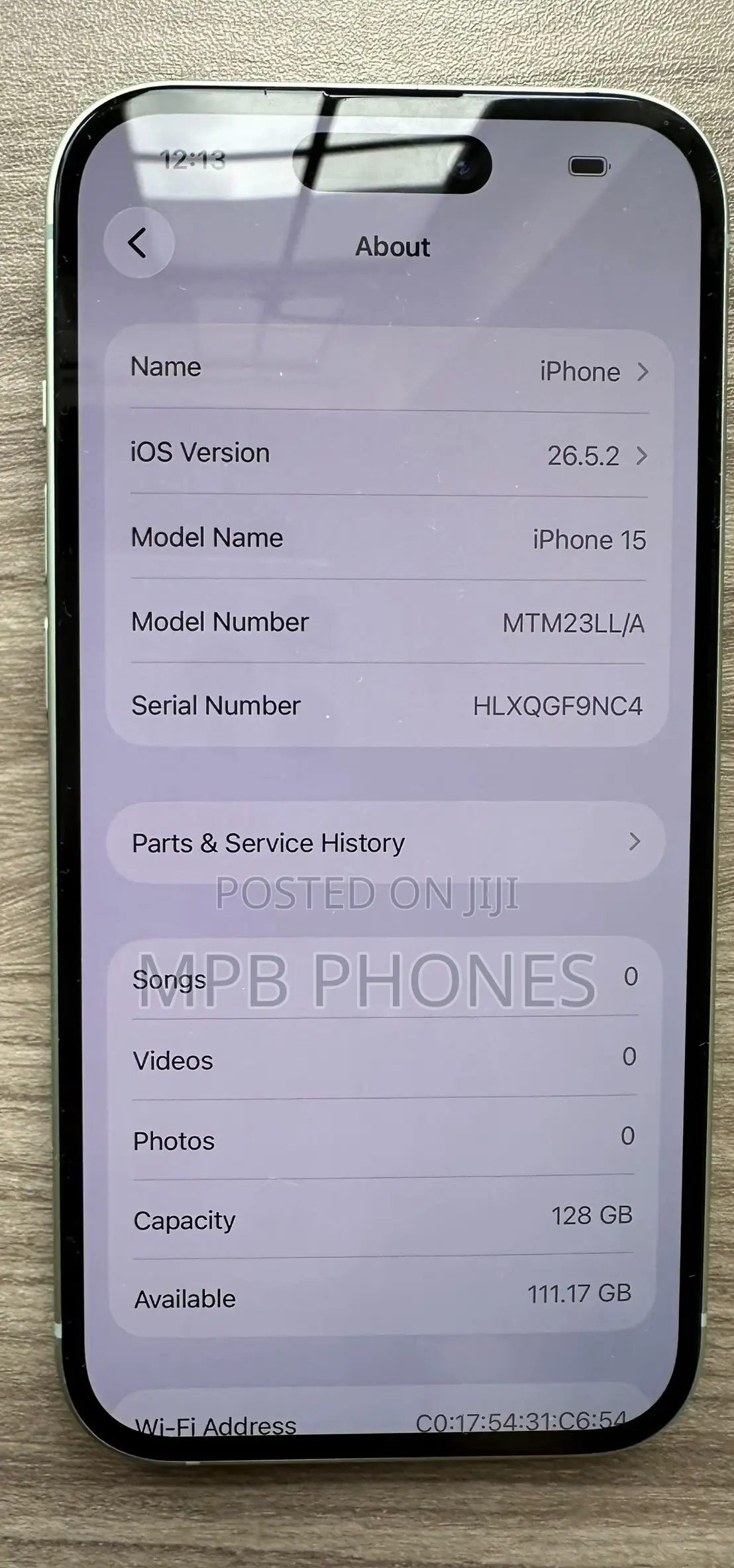 Apple iPhone 15 128 GB Green