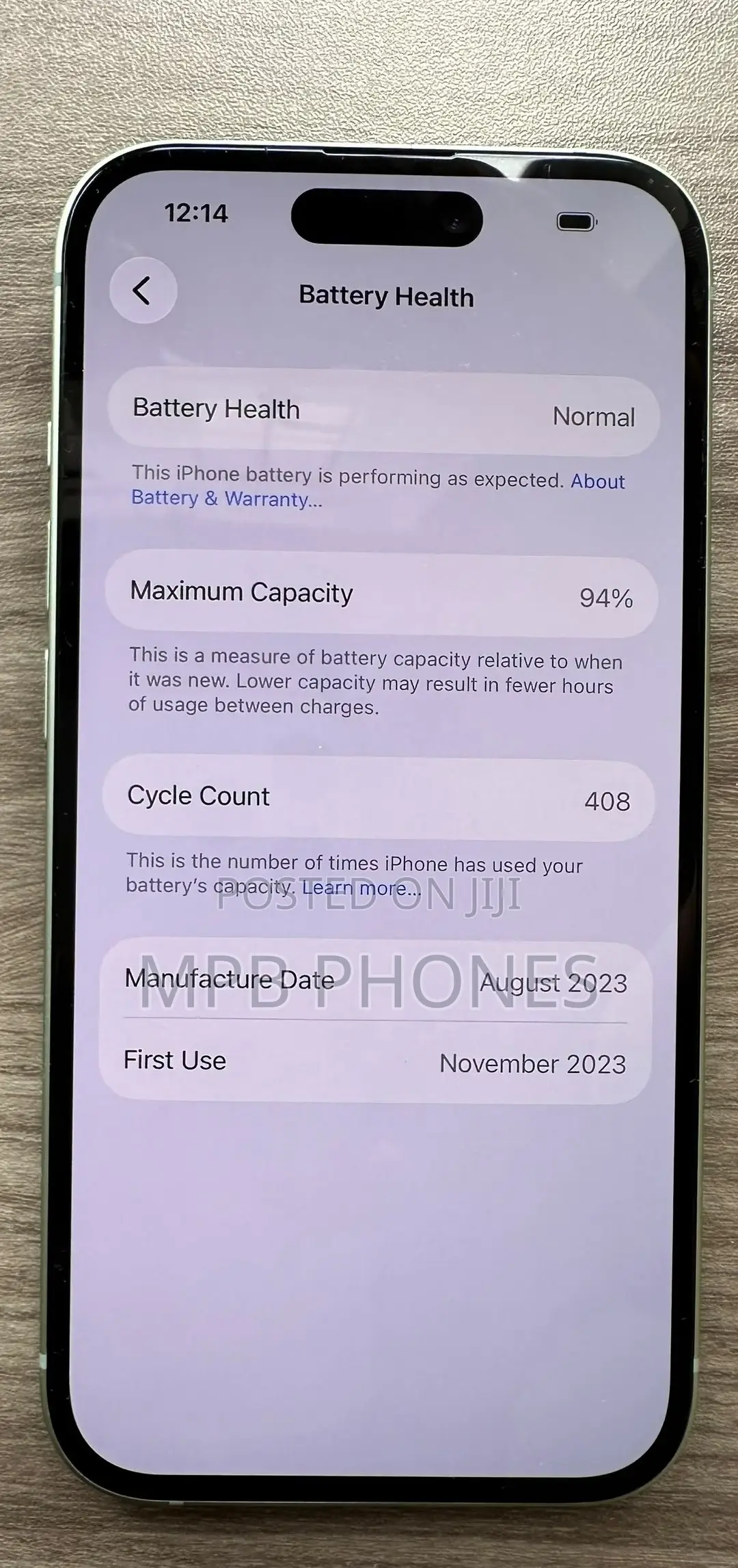 Apple iPhone 15 128 GB Green