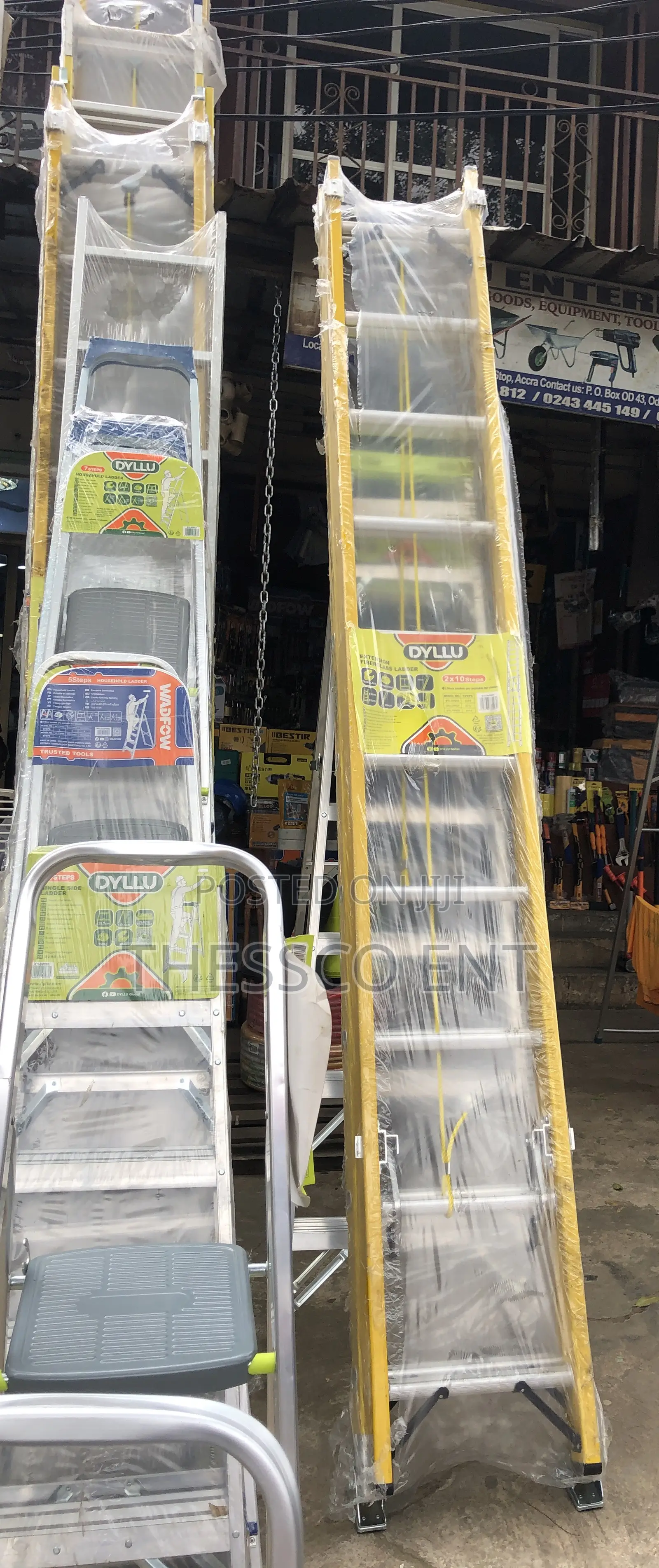 2x10 Fiberglass Ladder Dyllu