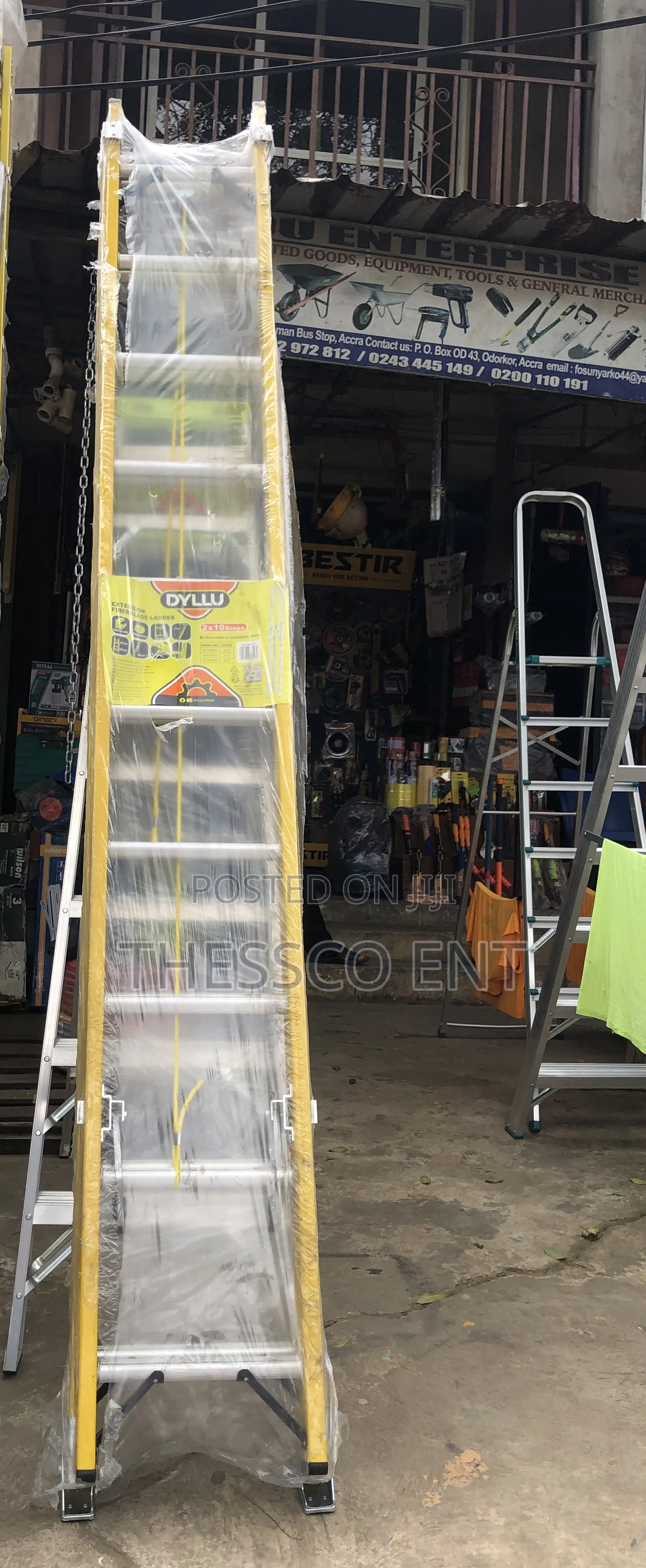 2x10 Fiberglass Ladder Dyllu