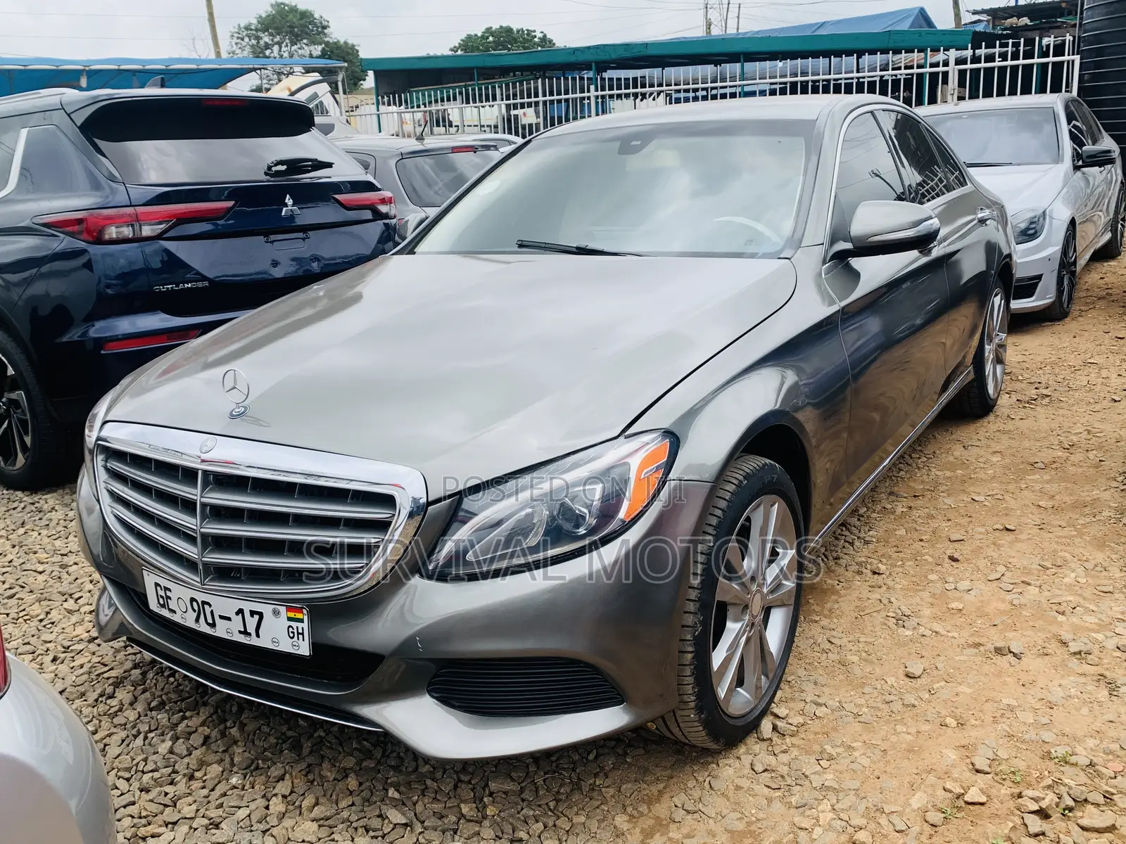 Mercedes-Benz C300 Base Sedan RWD (2.0L 4cyl 7A) 2016 Gray