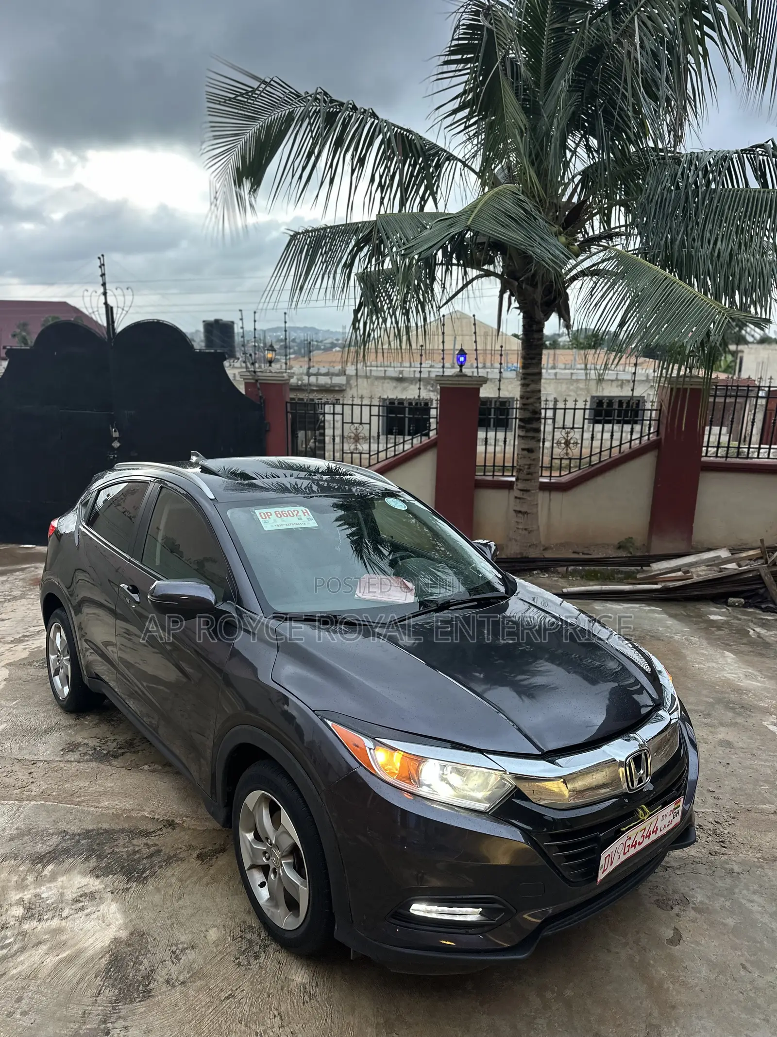Honda HR-V EX-L w/Navigation AWD 2017 Gray