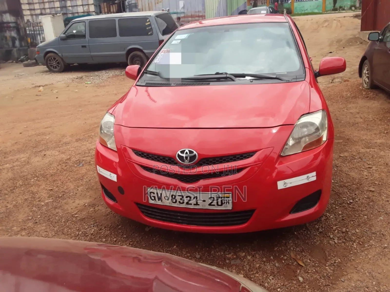Toyota Yaris 2010 Red