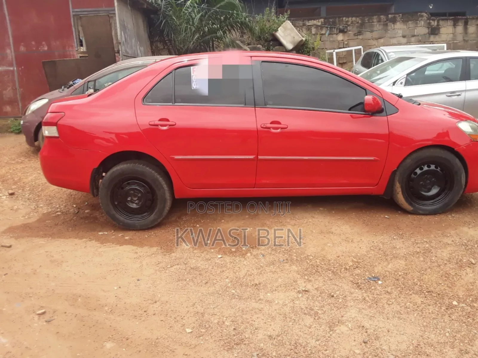 Toyota Yaris 2010 Red