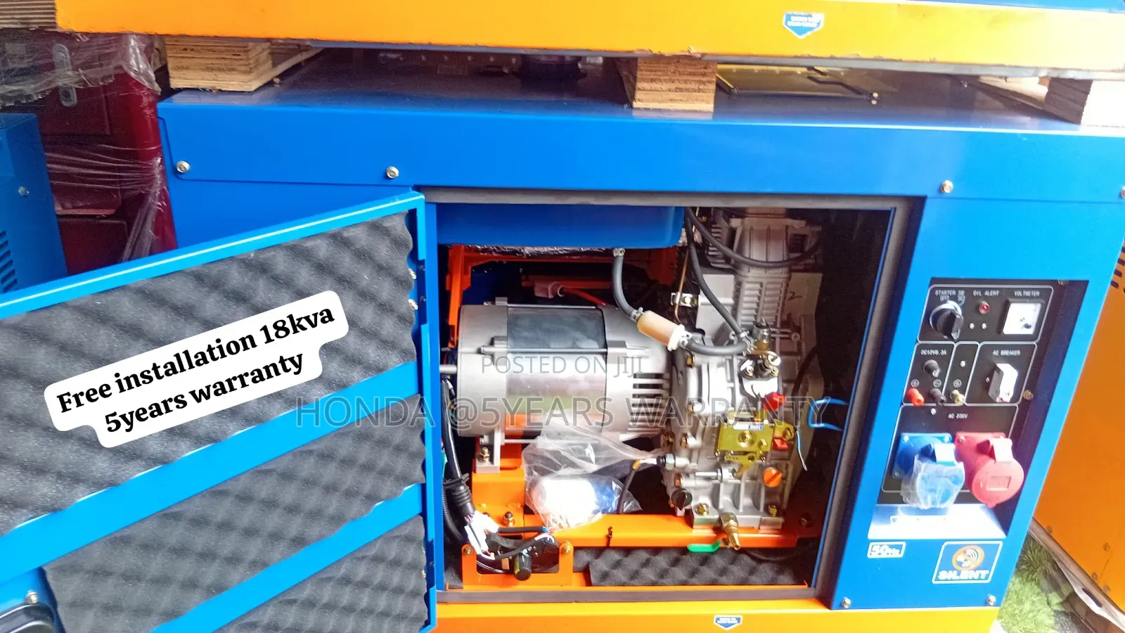 Perkins 18kVA Silent Diesel Generator – Performance Guaranteed 18kVA