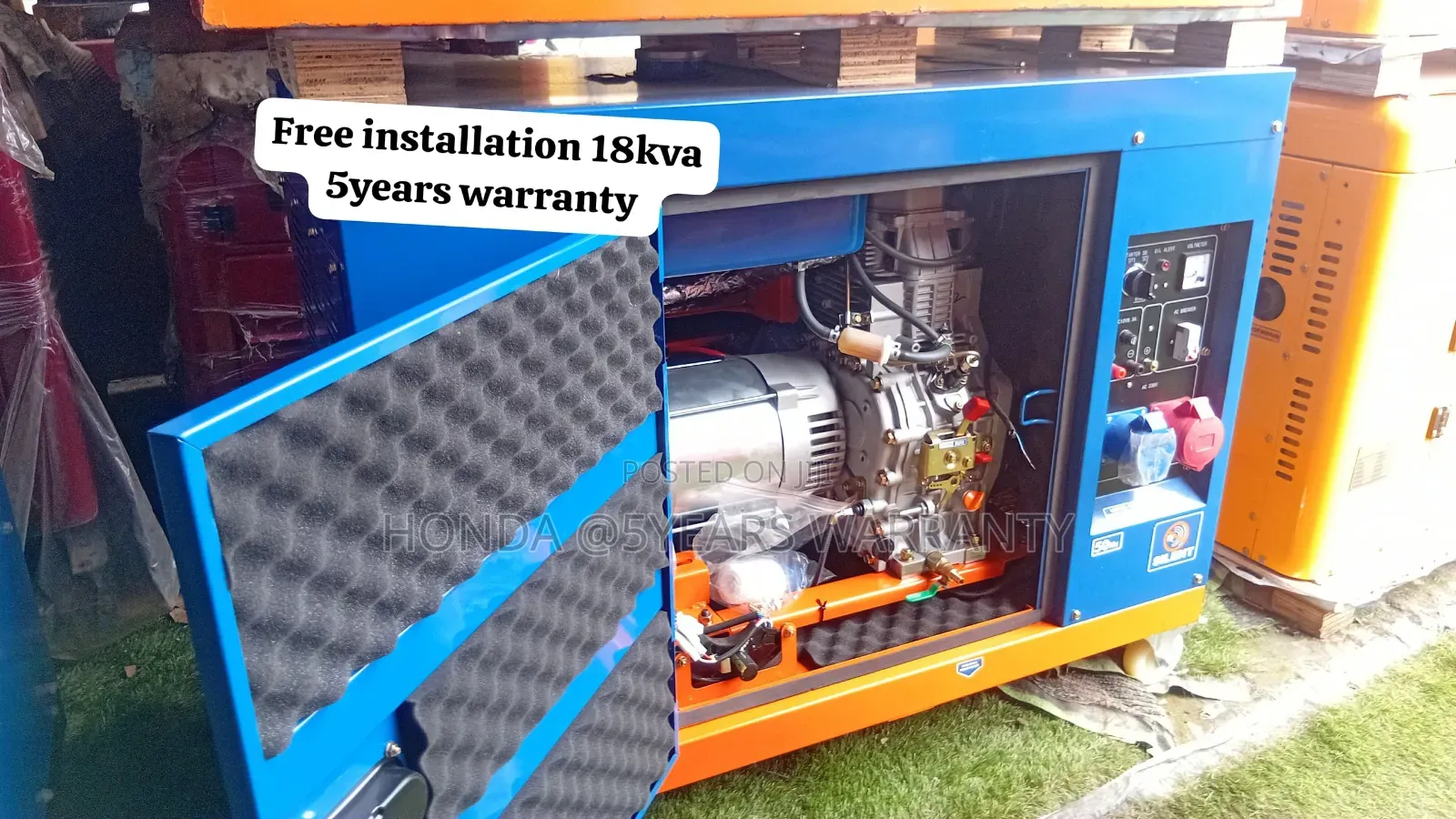 Perkins 18kVA Diesel Generator–Durable,Efficient Ready to Work 18kVA