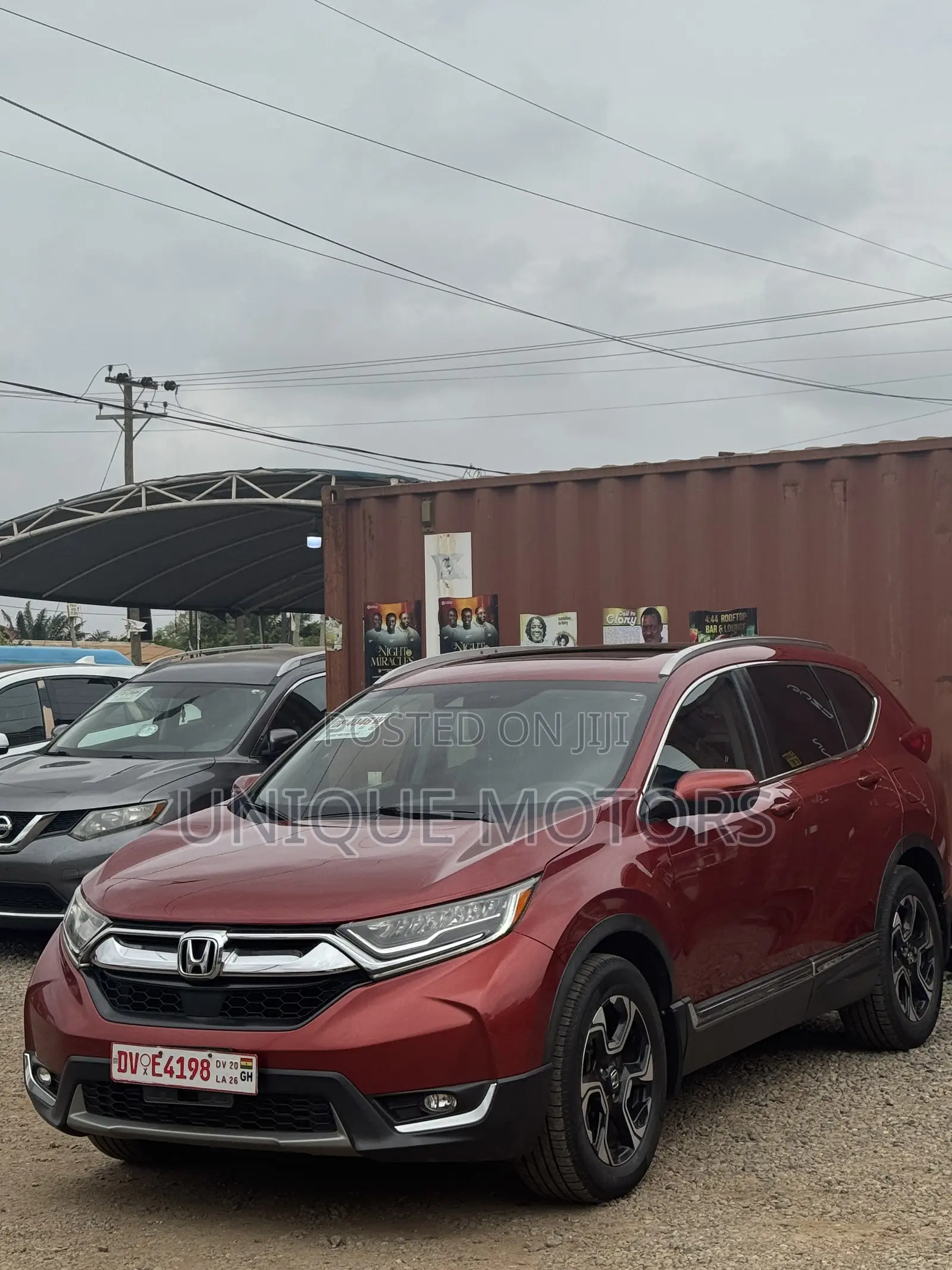 Honda CR-V Touring AWD 2018 Red