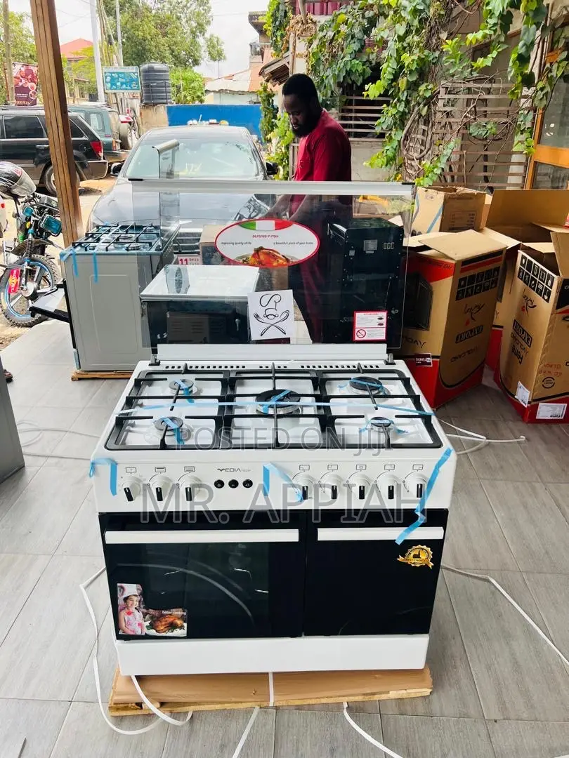 Efficient Adorable Mediatech 5 Gas Burner Oven and Grill Auto 