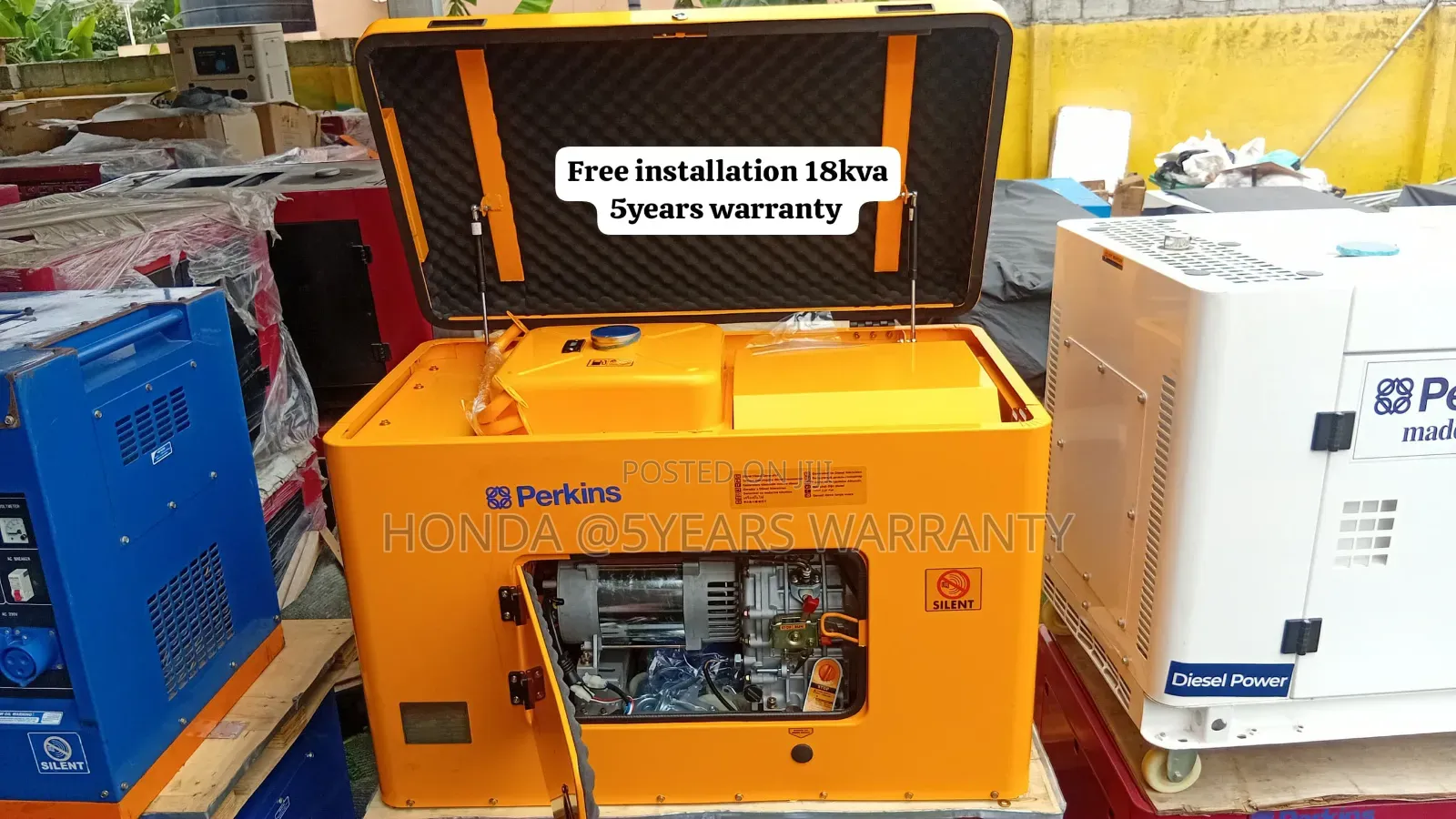 Premium Perkins 18kVA 2-Phase Diesel Generator – Strong 18kva