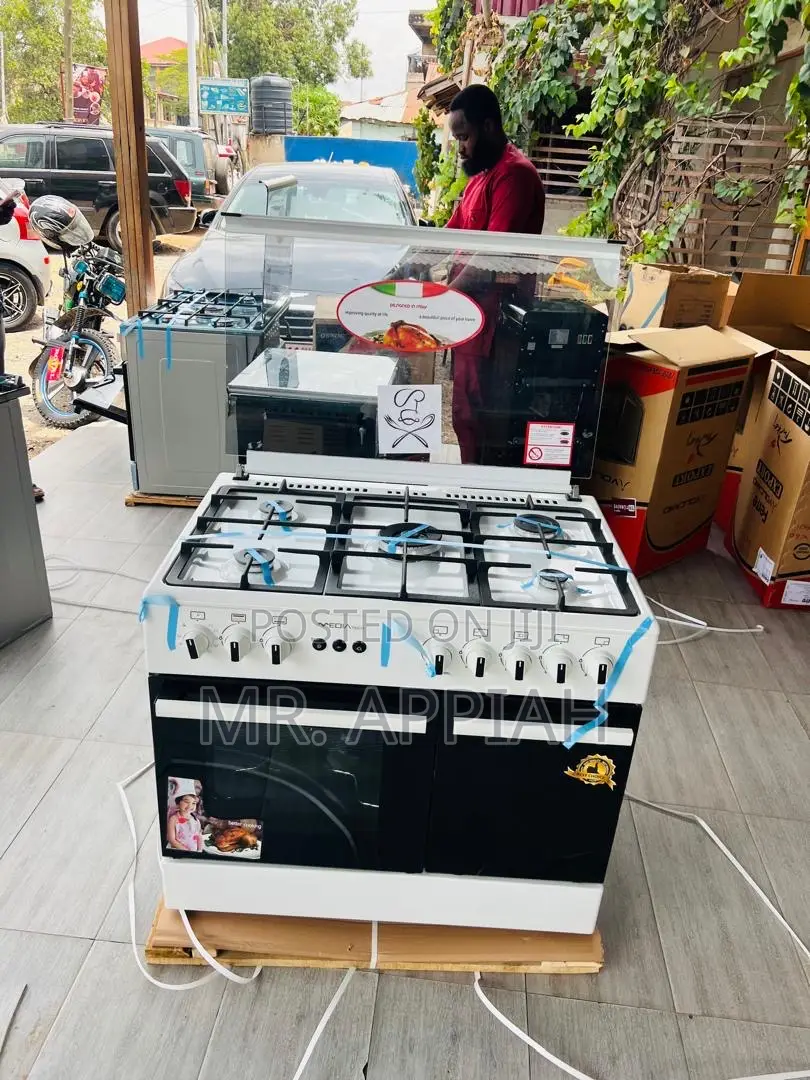 Quality Classic Mediatech 5 Gas Burner Oven and Grill Auto.