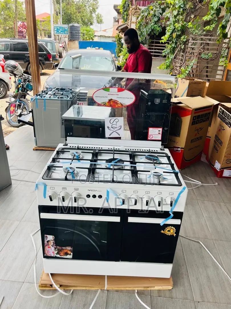 Quality Classic Mediatech 5 Gas Burner Oven and Grill Auto.