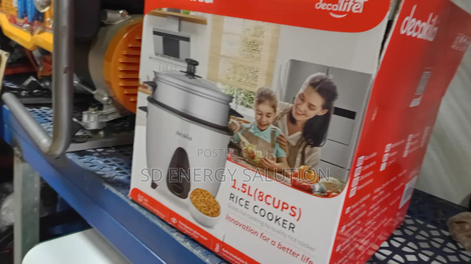 Decakila 1.5L Rice Cooker – Fast Cooking Auto Keep Warm