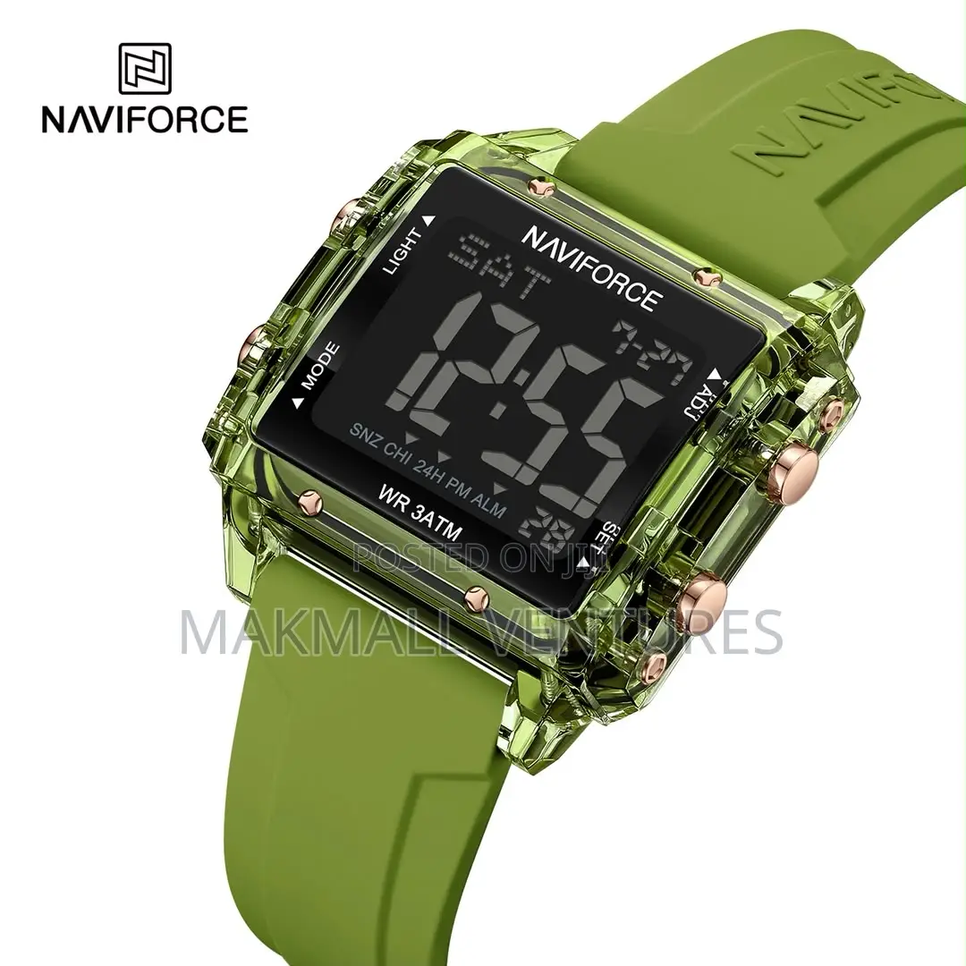 Naviforce Polycarbonate Versatile Digital Watch (NF 7101)
