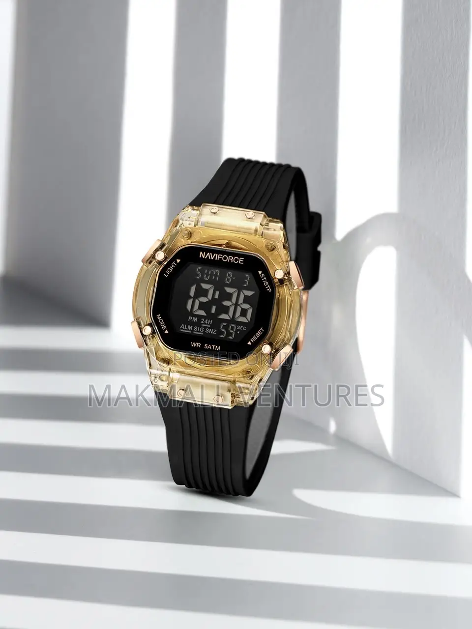 Naviforce Water Resistant Digital Watch (NF 6114)