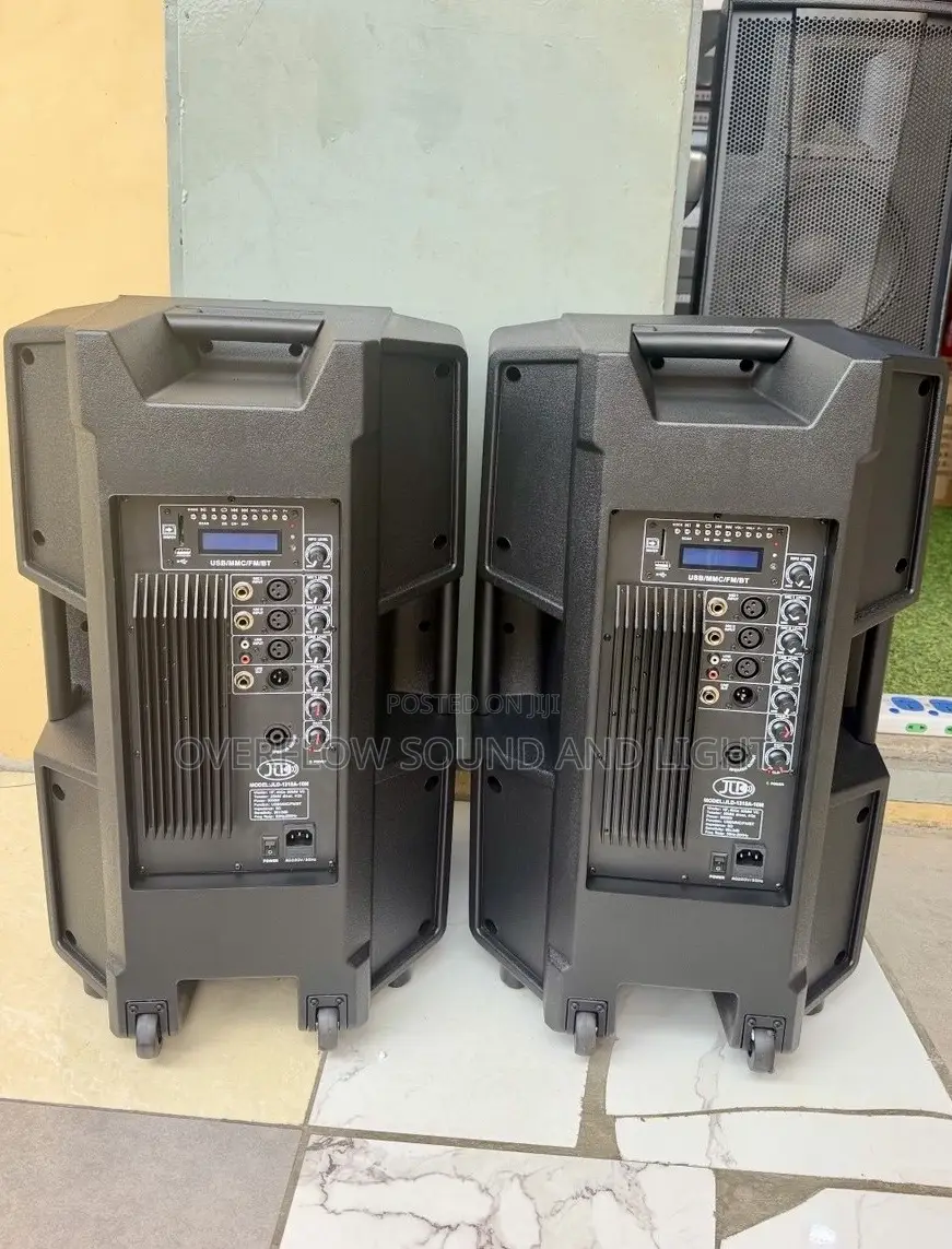 JLD 15-Inch Active Monitor Speakers (Pair)