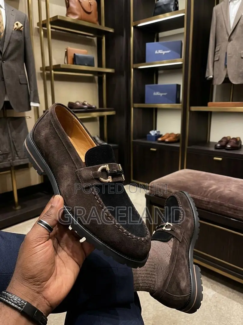 This Is Original Pure Leather Saint Laurent Men Loafer