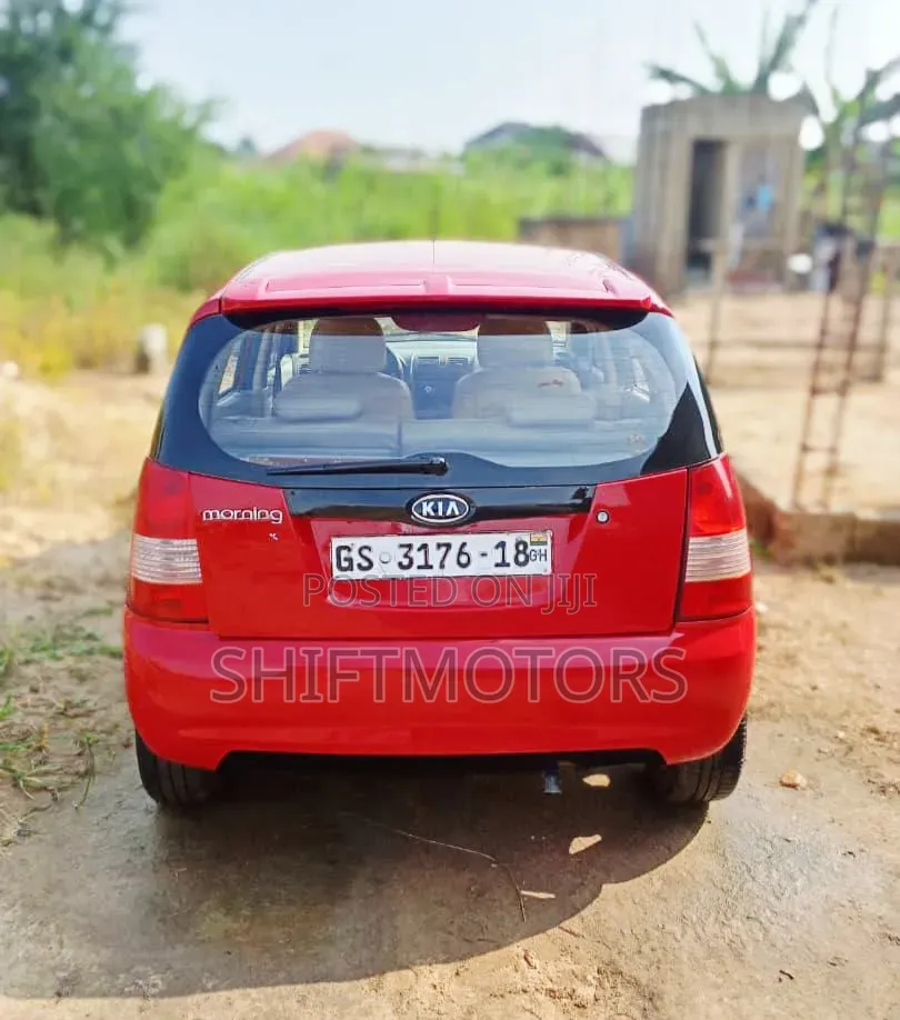 Kia Morning 2010 Red