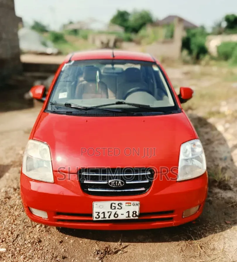 Kia Morning 2010 Red