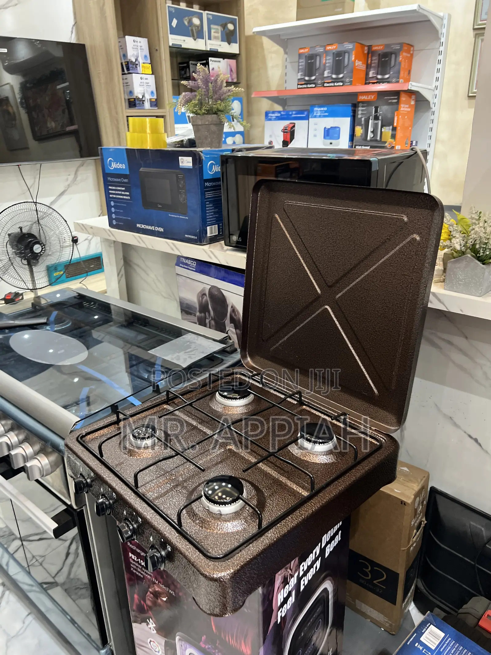 Check Out Volcano 4 Table Top Cooker(Brown) 