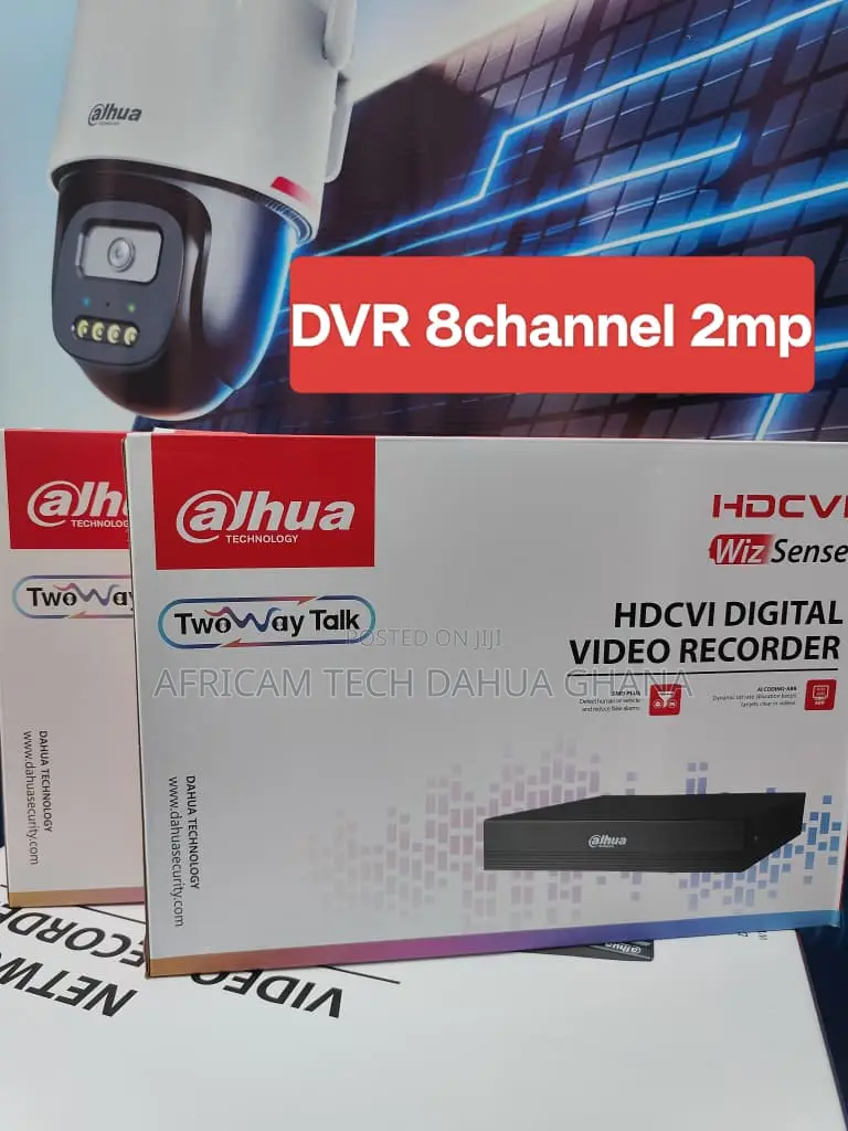 DVR - XVR 8CHANNEL 2MP tWO WAY TALK WizSense Digital Video Recorder