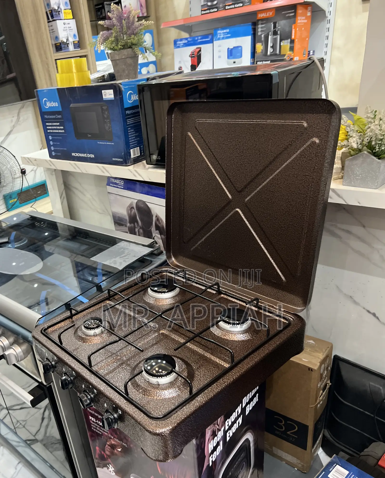 Purchase Efficiënt Volcano 4 Gas Table Top Cooker(Brown).