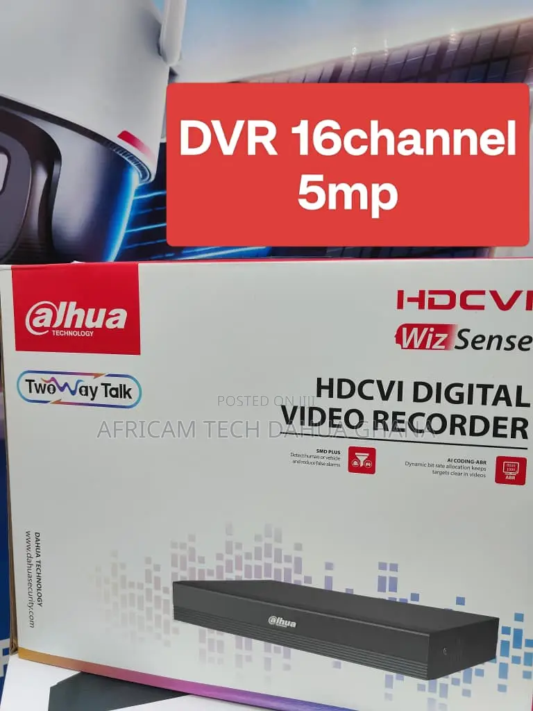 DVR - XVR 16CHANNEL 5MP tWO WAY TALK WizSense Digital Video Recorder