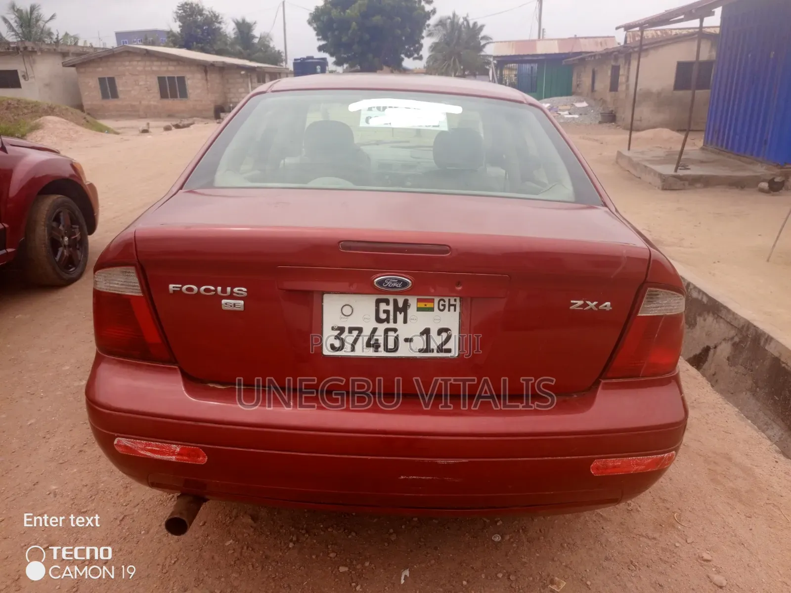 Ford Focus 1.6 Ambiente Automatic 2007 Red