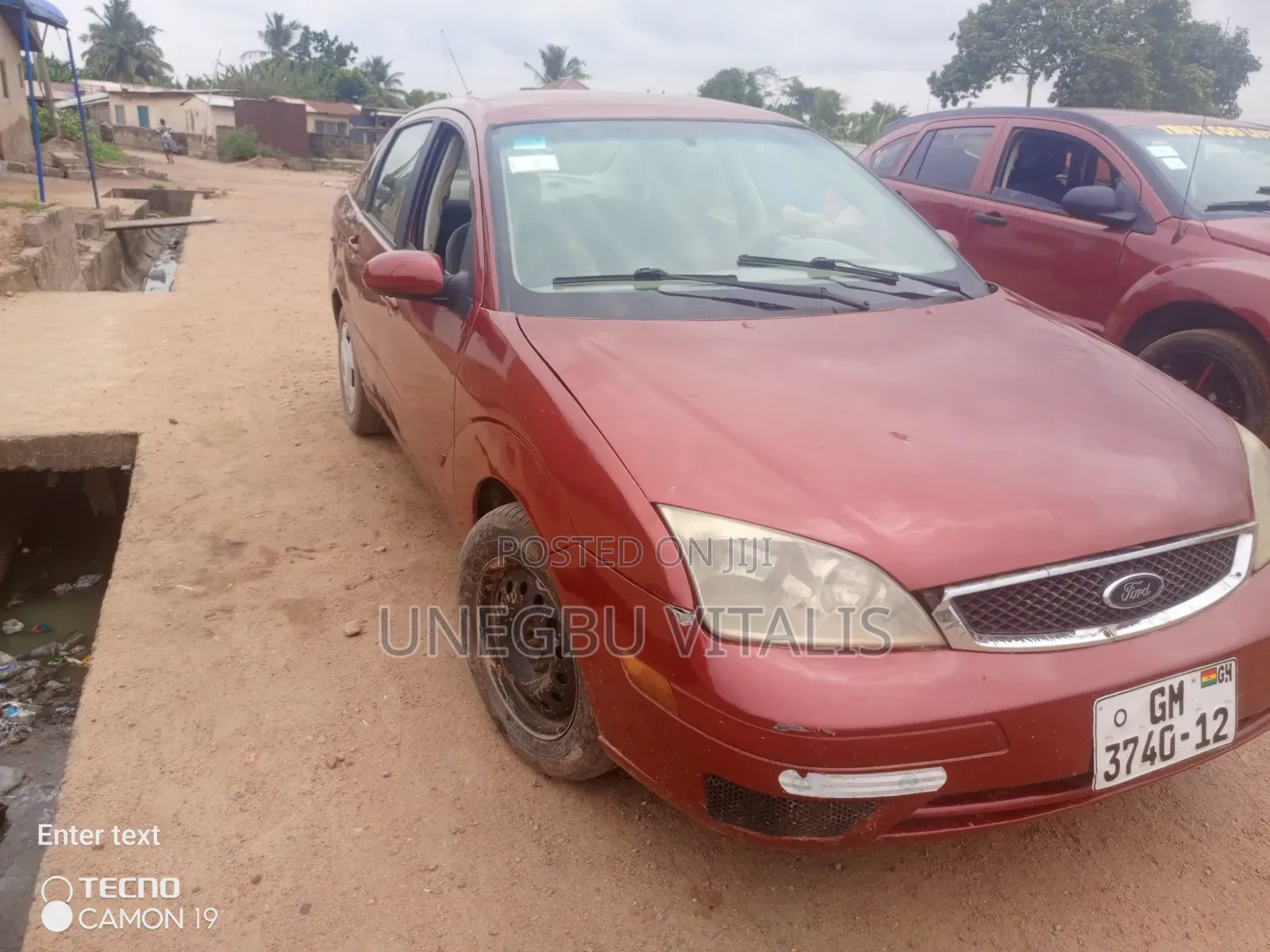 Ford Focus 1.6 Ambiente Automatic 2007 Red
