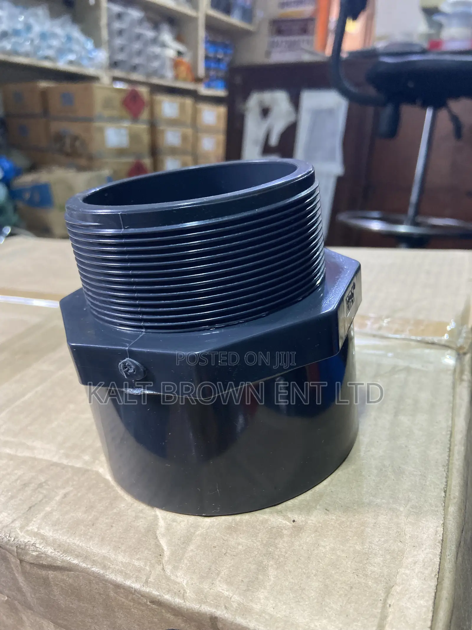 3-Inch Heavy-Duty PVC Male / Threaded Adapter / Valve Socket