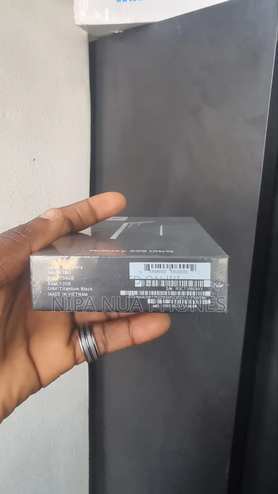 New Samsung Galaxy S25 Ultra 256 GB Gray