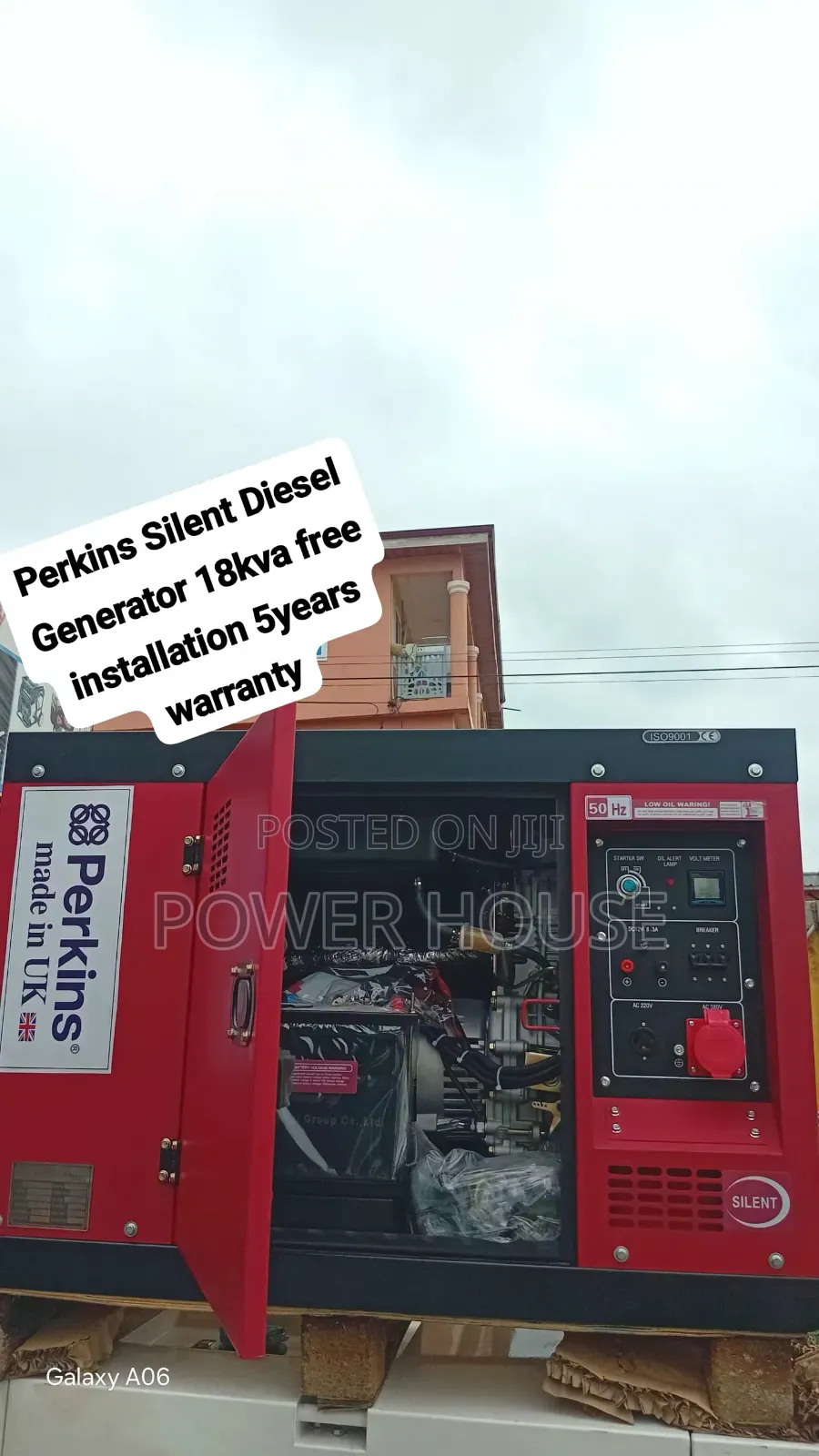 Strong Perkins 18kVA Generator for Every Need
Original UK Perkins