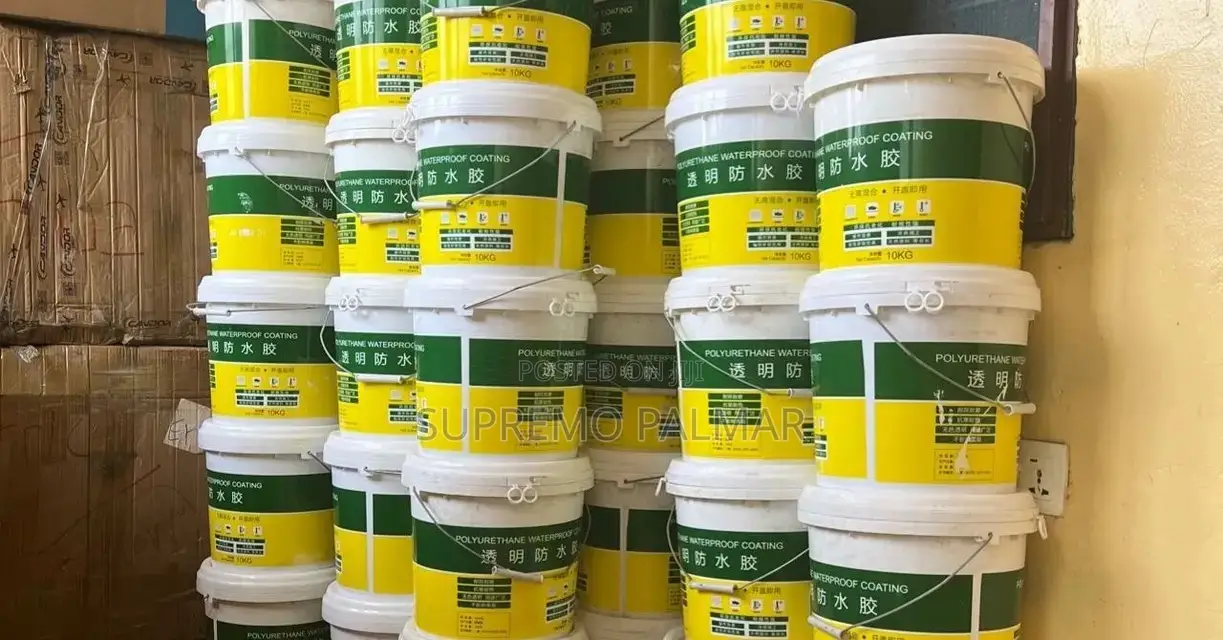 Clear Waterproof Glue for Roofs, Walls Tiles - Transparent, 5 Kg
