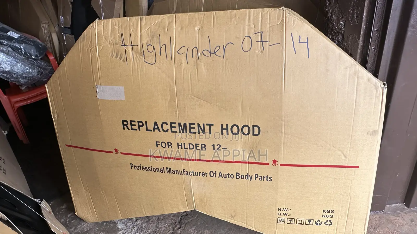 Toyota Highlander 2007,2008,2009,2010,2011,2012,2013,2014 Bonnet/ Hood